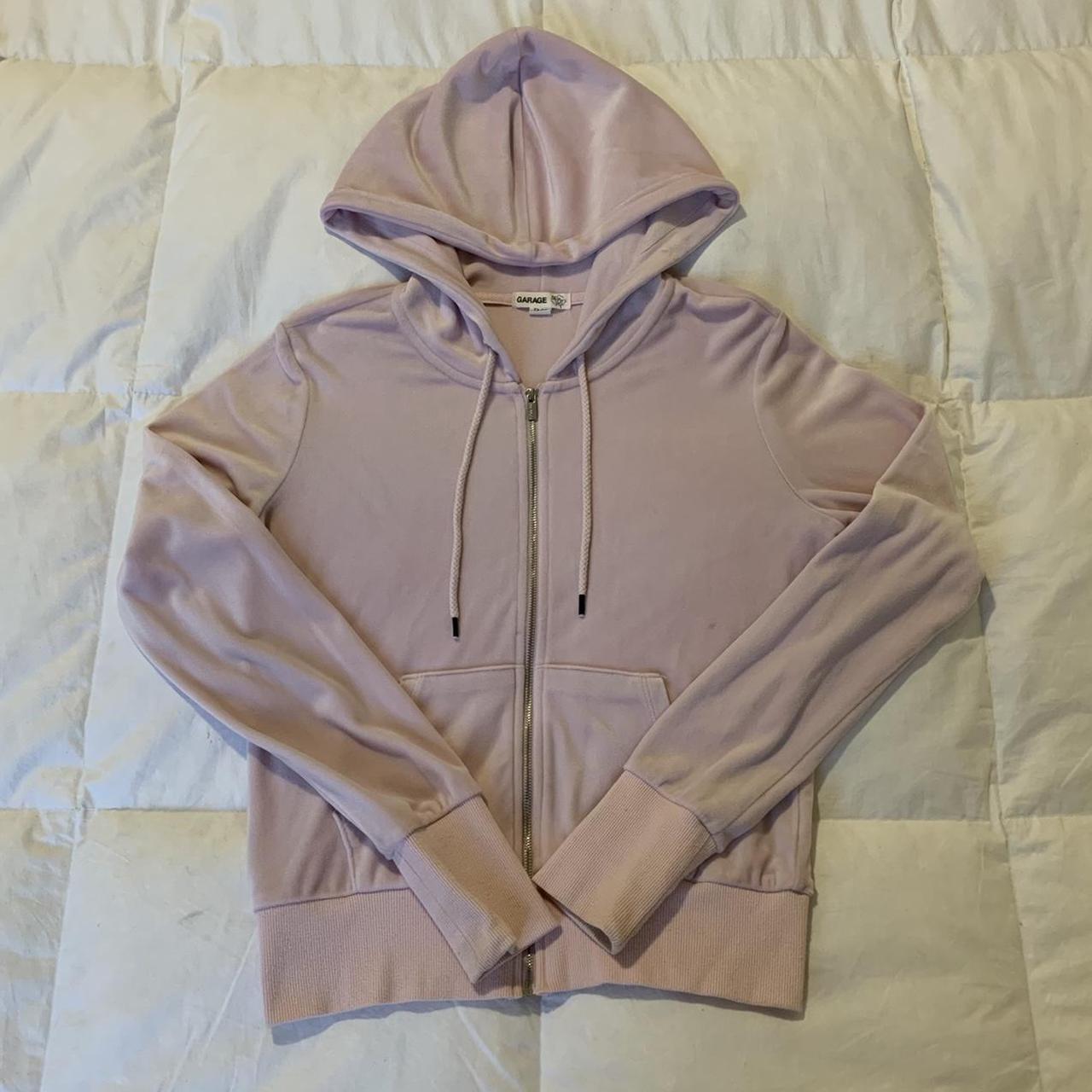 Garage Women's Pink Hoodie Depop