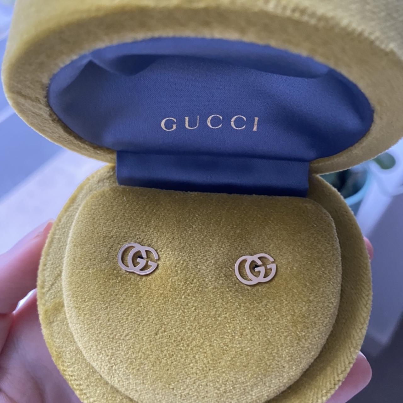 Gucci tissue deals stud earrings