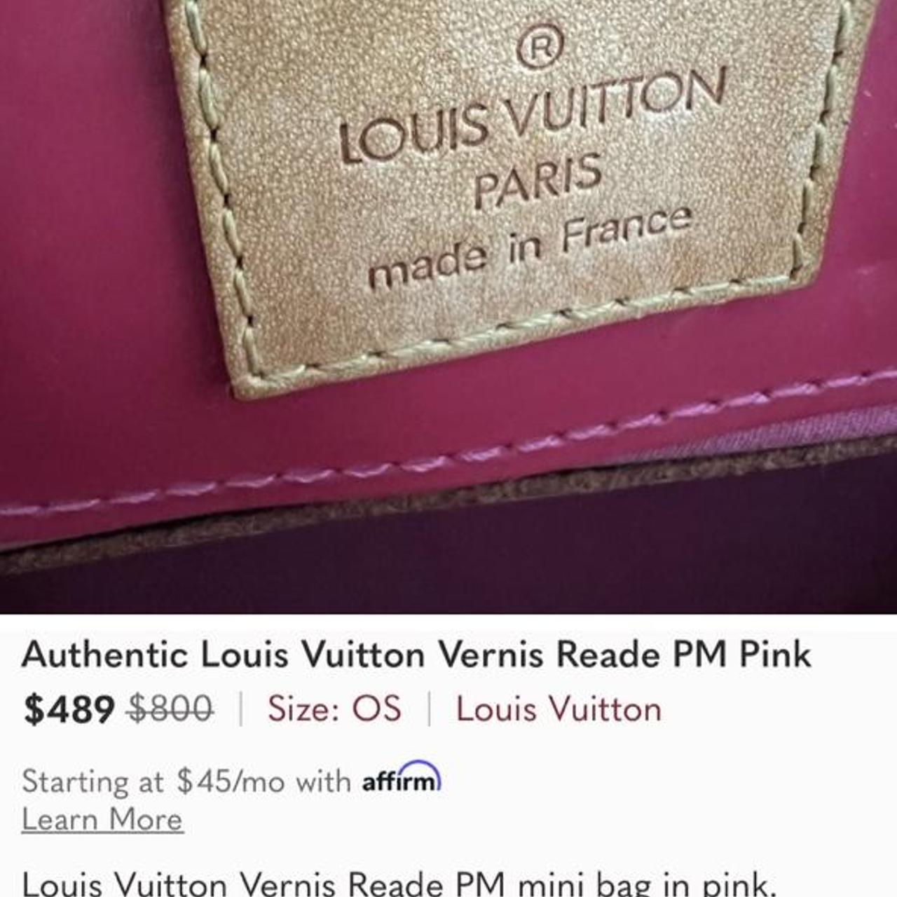 Louis Vuitton Vernis Reade pm Mini Tote bag in the - Depop