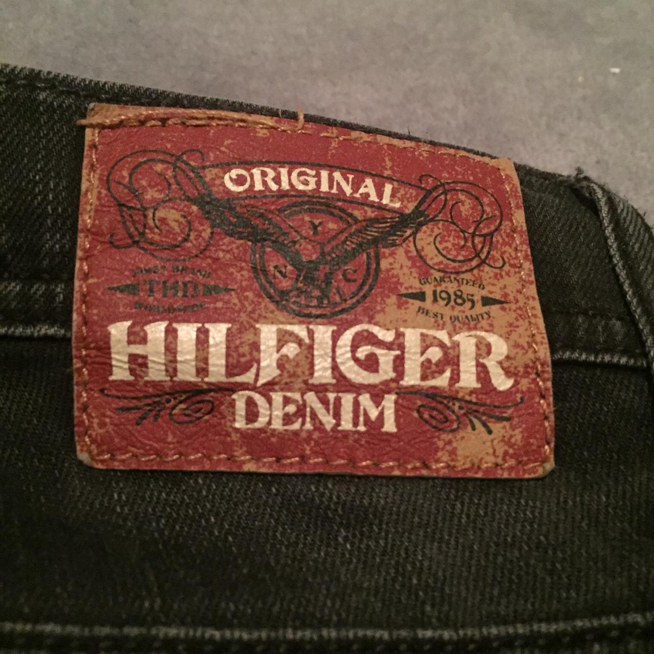 Vintage Tommy Hilfiger Denim Jeans Originals Worn... - Depop