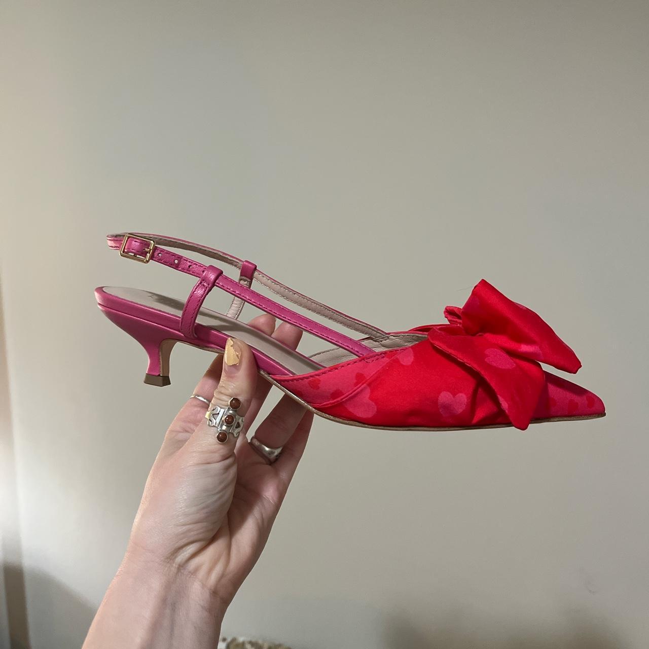 kate spade kitten heel shoes