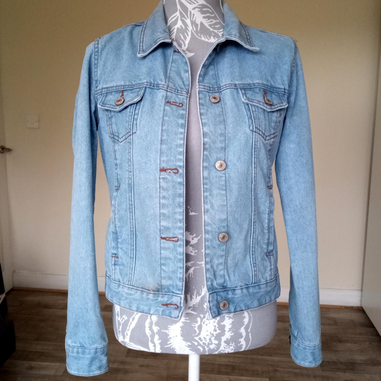 Denim & Co. Women's Blue Jacket Depop