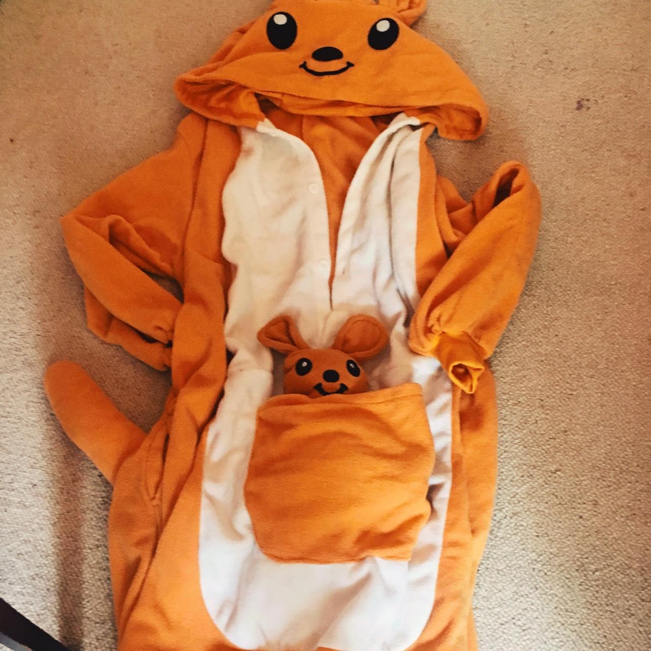 Kangaroo Adult Onesie w/ Joey - Just Love Fashion