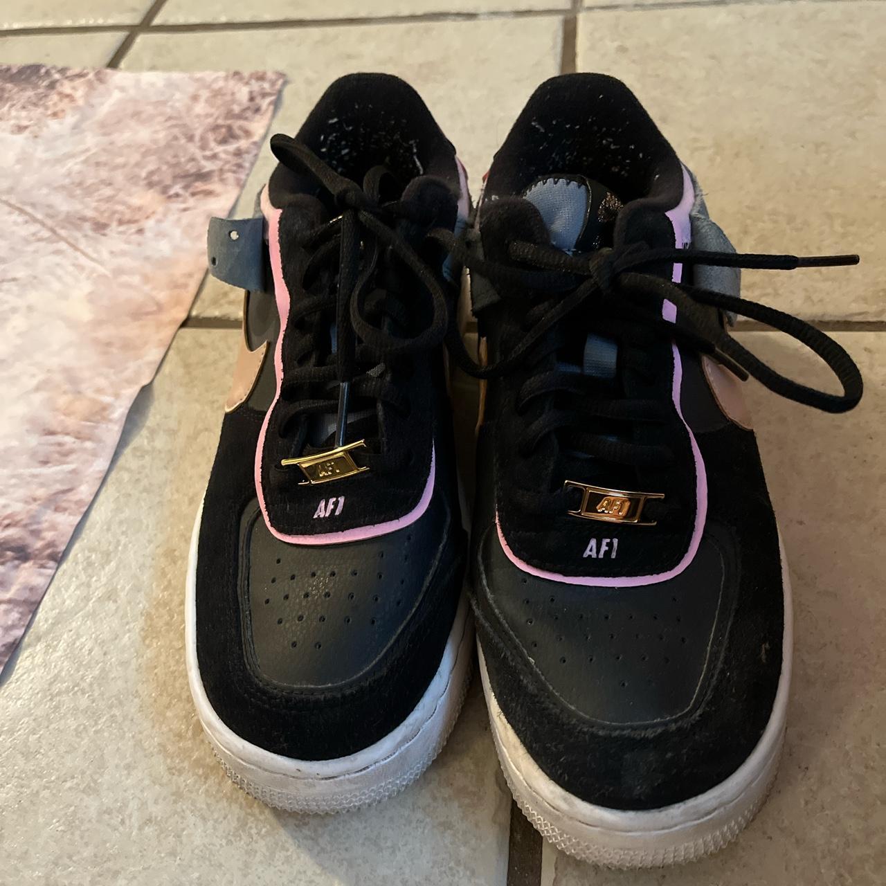 Nike Air Force 1 Shadow black / Light Arctic Pink Shoes