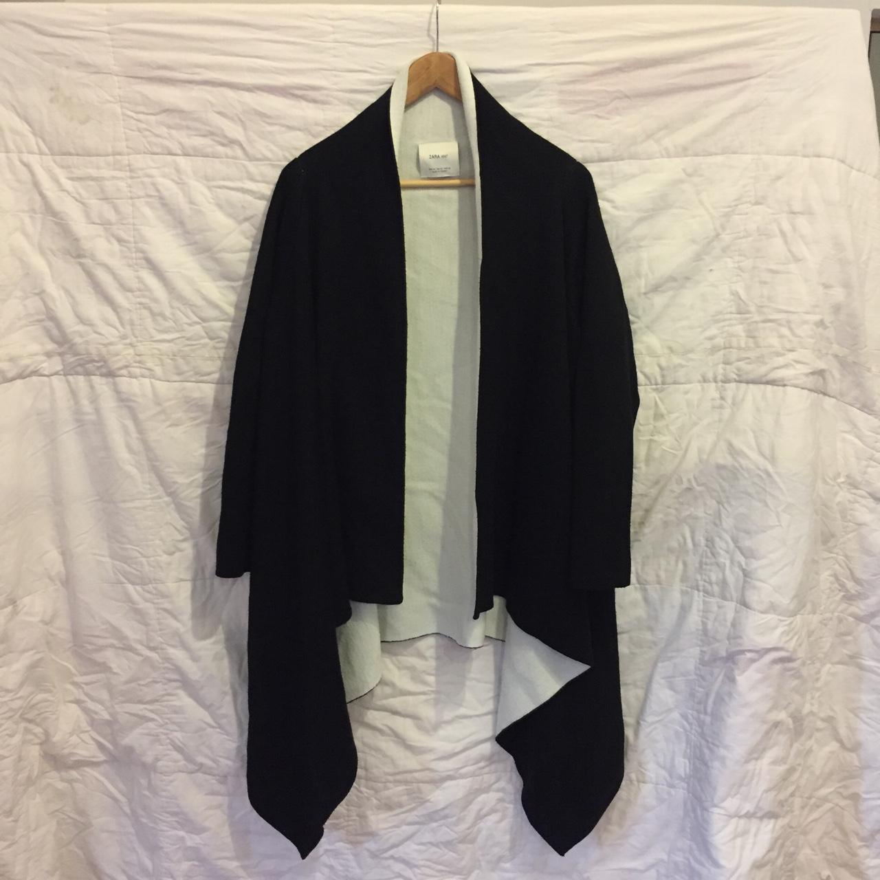 waterfall cardigan zara