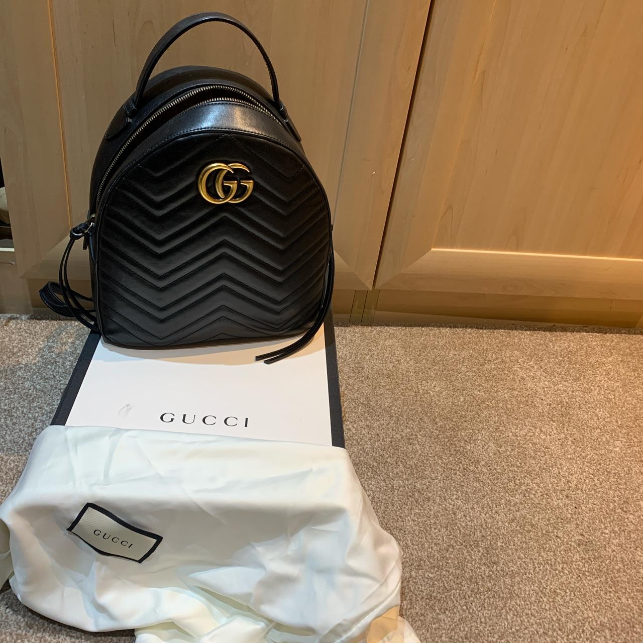 PRICE DROP! 100% AUTHENTIC GUCCI BACKPACK. Classic - Depop