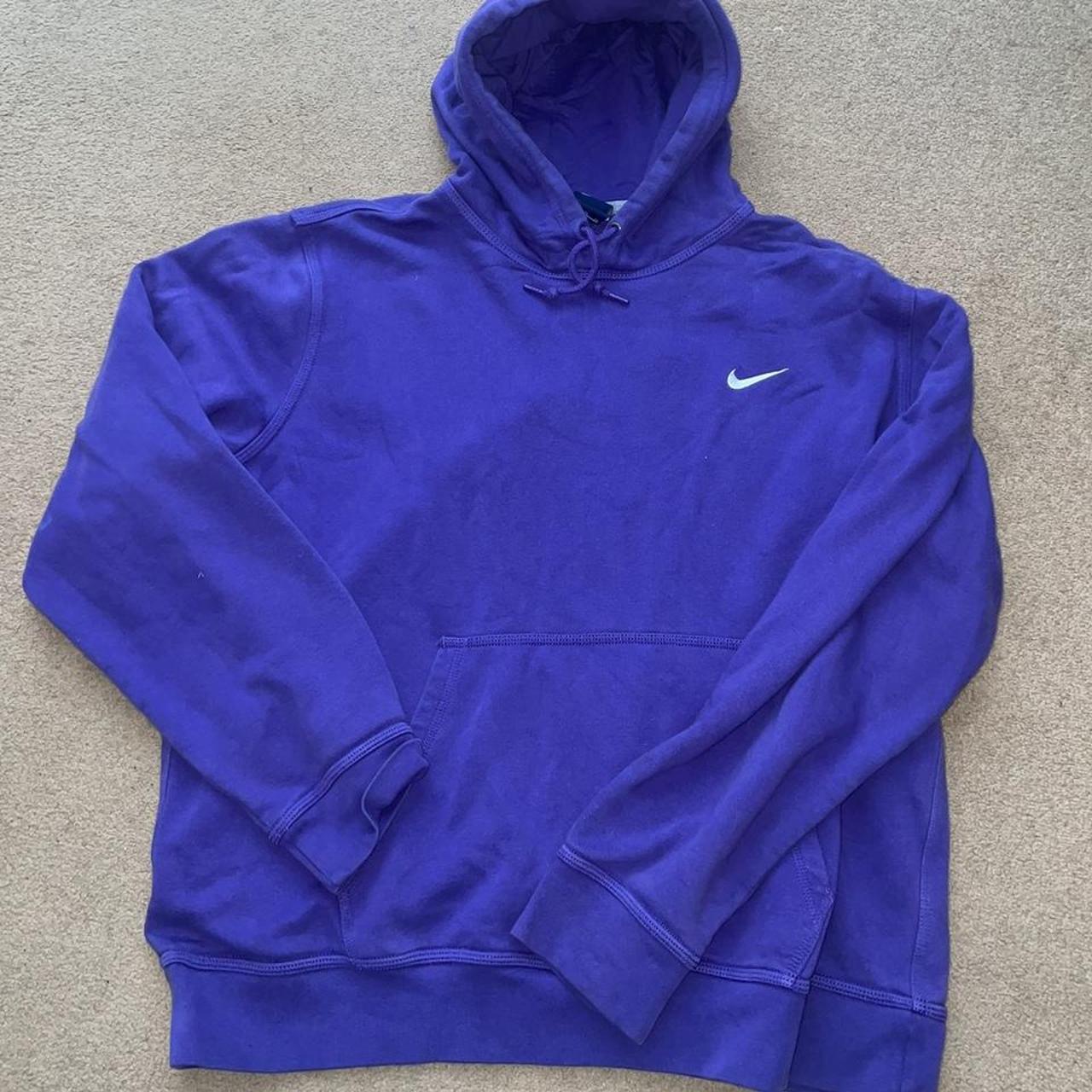 Nike purple hoodie. Great... - Depop