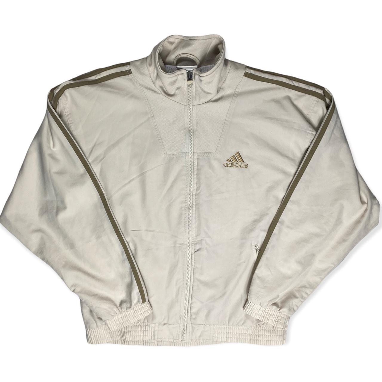 adidas cream jacket