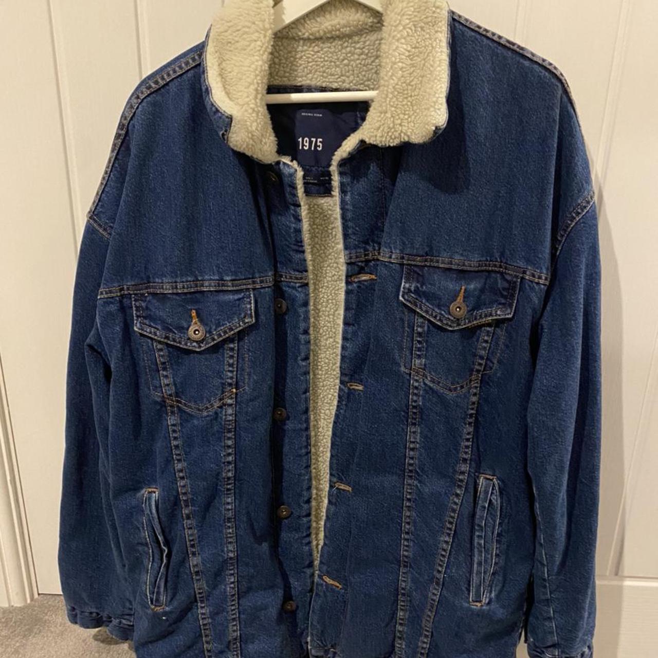 Mens Zara denim jacket size large Worn once - in... - Depop