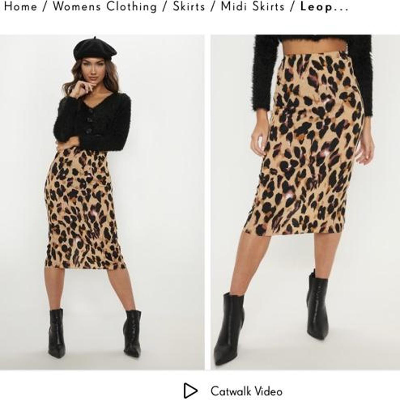 Pretty little thing brand new with tags leopard... Depop