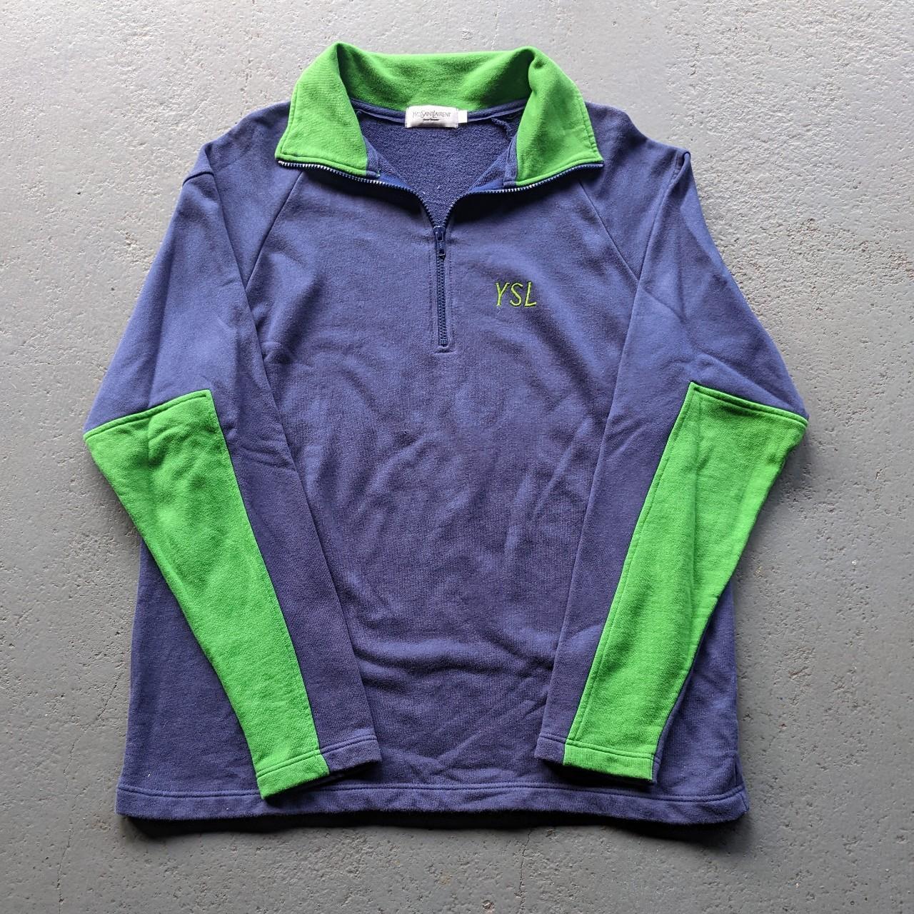 Vintage 90s/00s YSL quarter zip Depop
