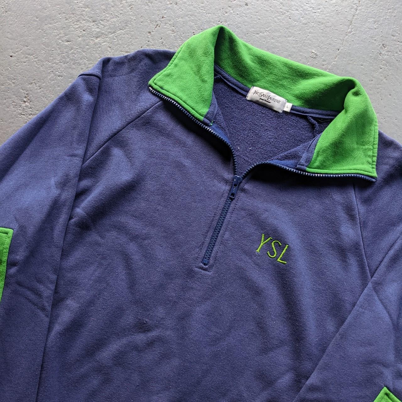 Vintage 90s/00s YSL quarter zip