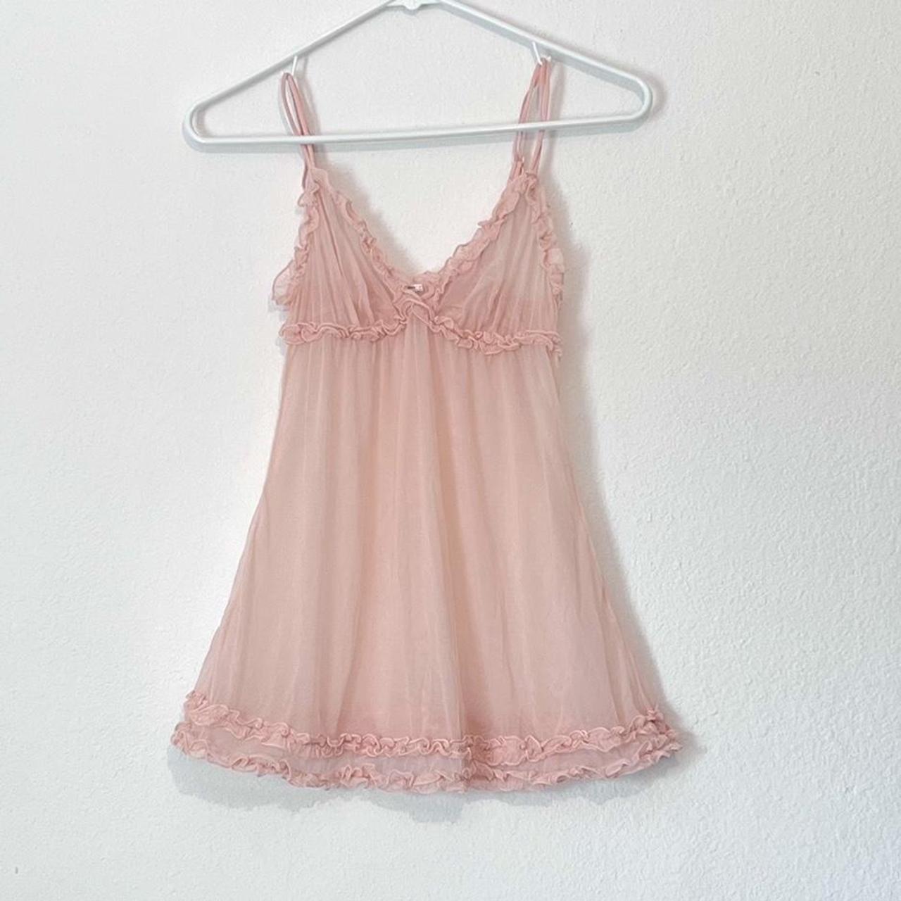 💕 the cutest baby pink lingerie dress from forever... - Depop