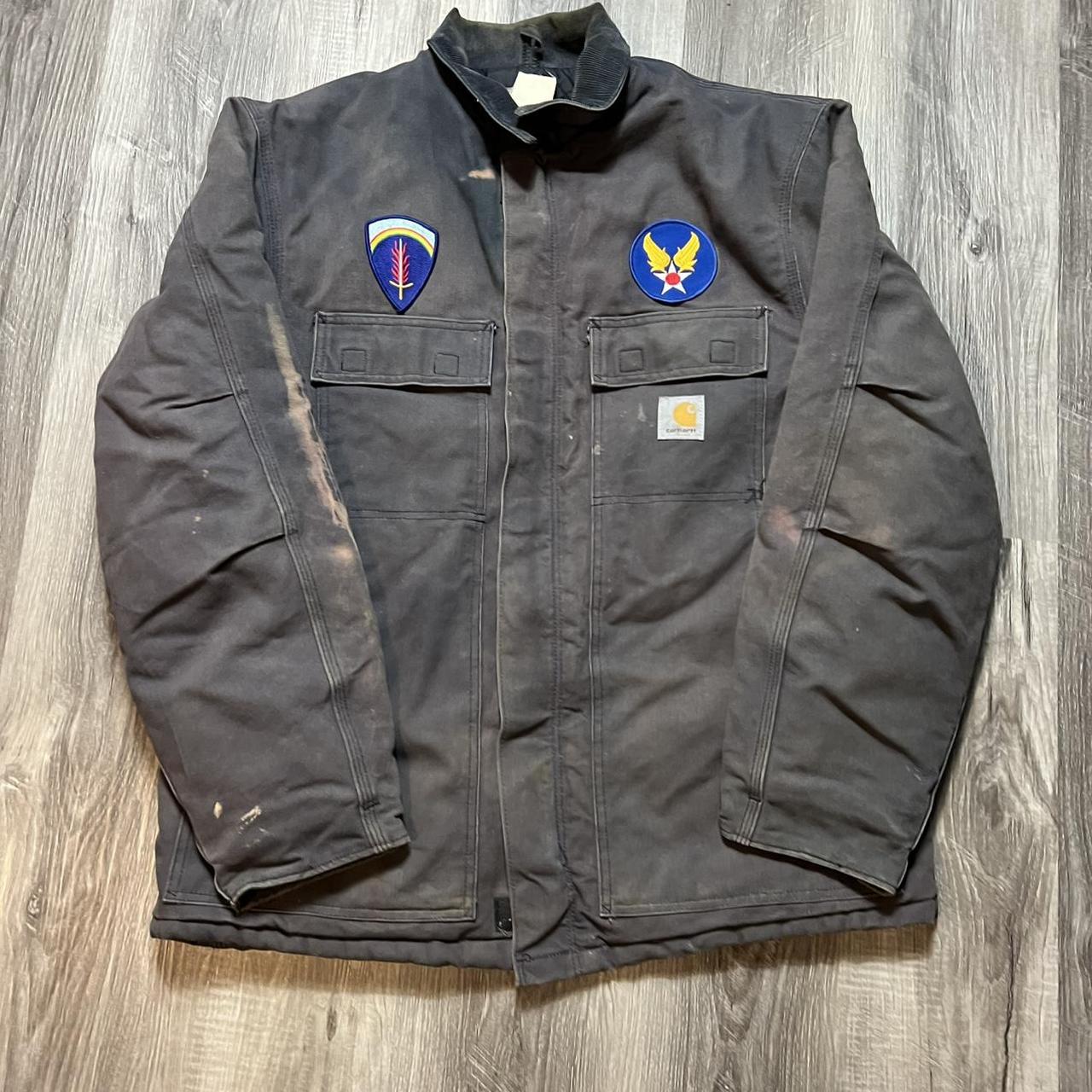 Carhartt hot sale jacket patches