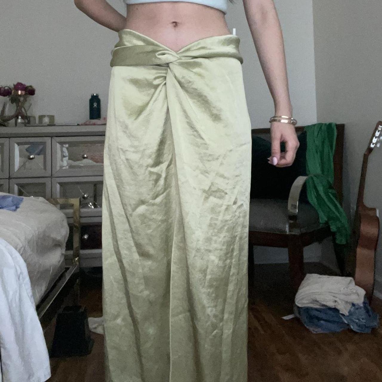Nanushka Women's Green Skirt (2)