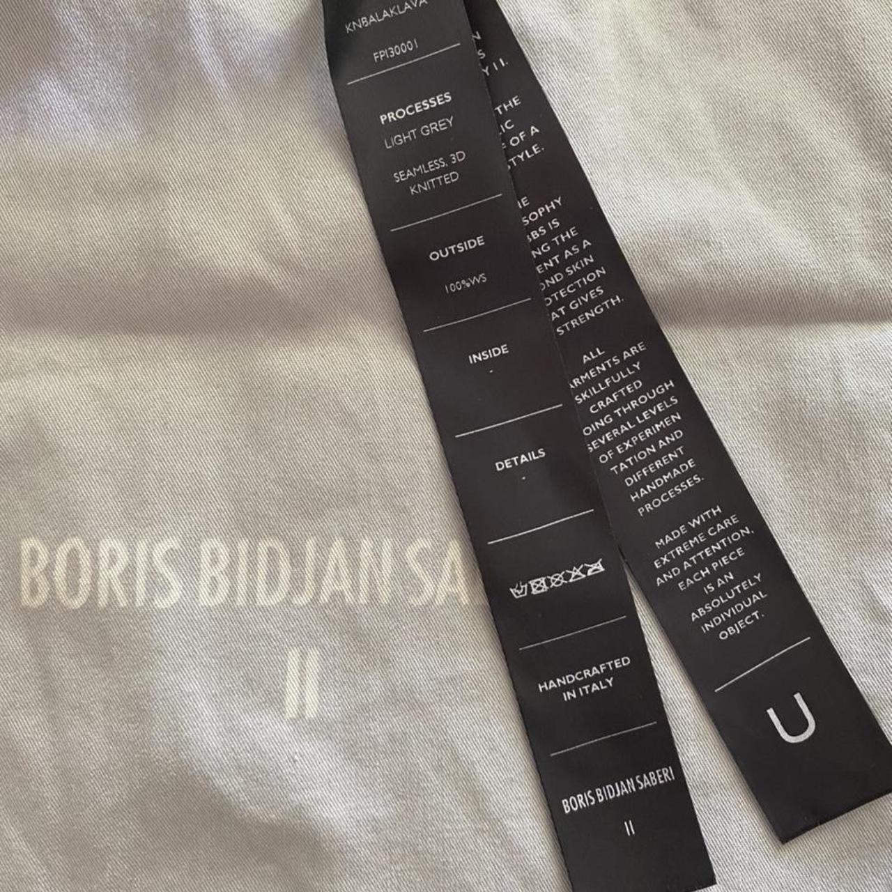 Boris Bidjan Saberi Grey Face-masks (4)