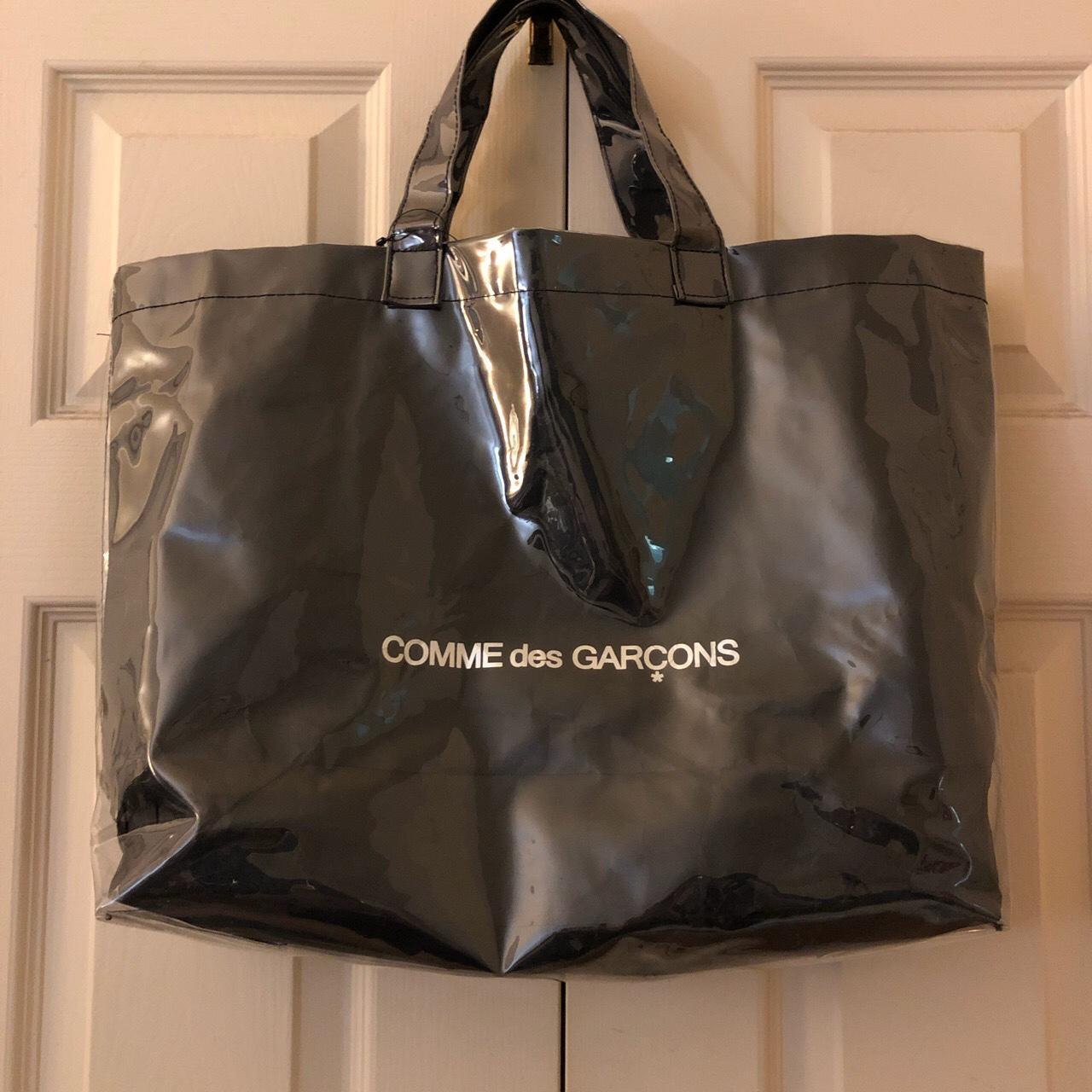 comme des garcons black market tote bag