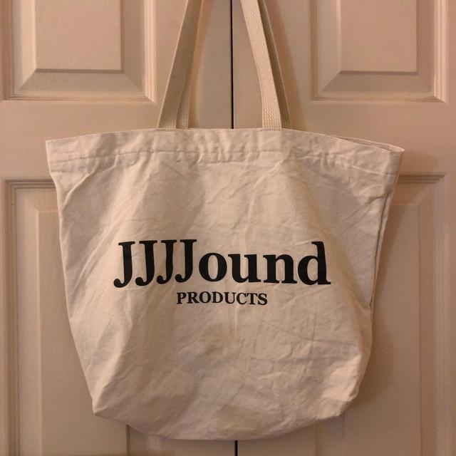 Jjjjound tote bag, has big pouch pocket inside. - Depop