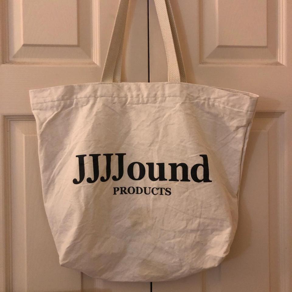 Jjjjound tote bag, has big pouch pocket inside.