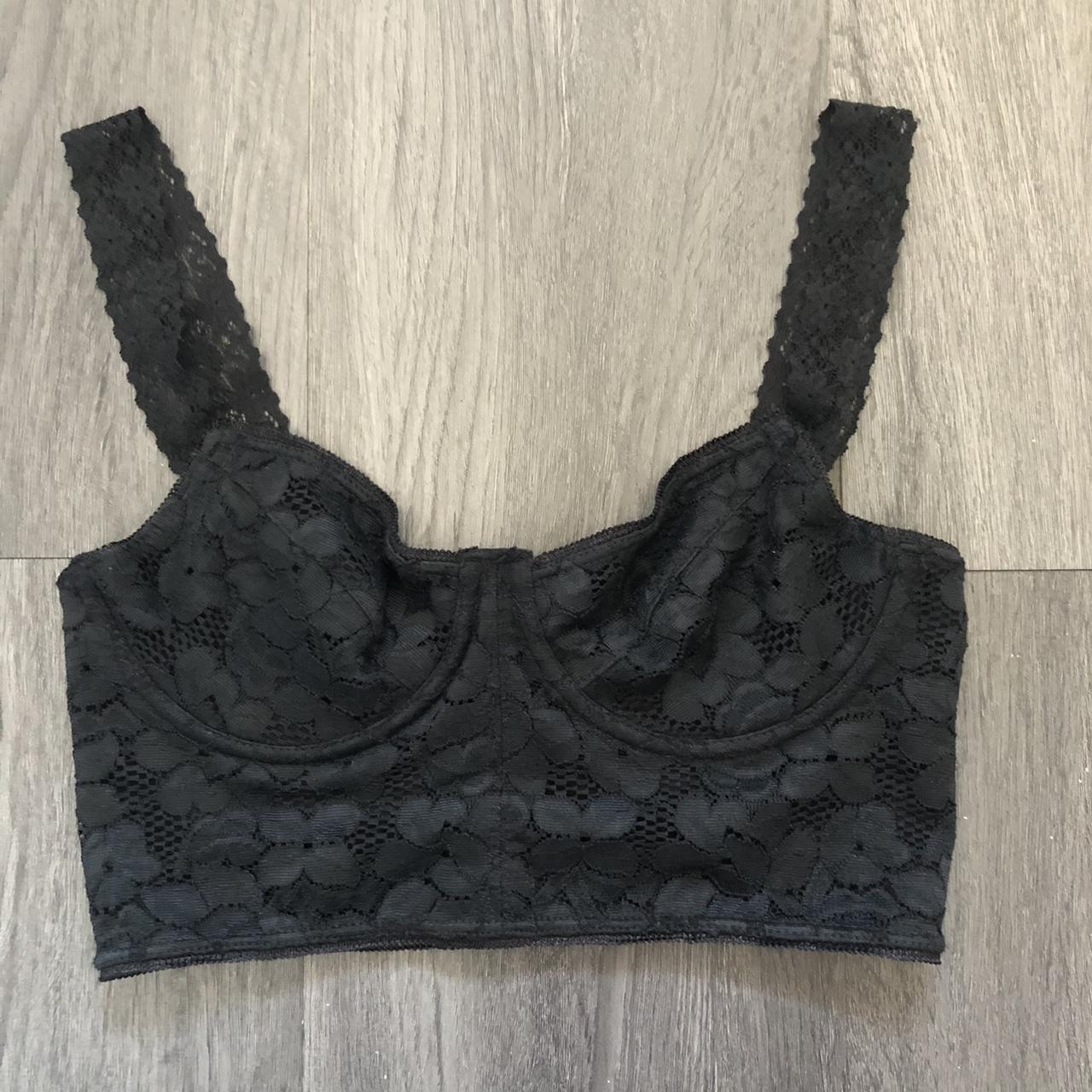 🖤 URBAN OUTFITTERS 🖤 Black lace bralette from Urban - Depop