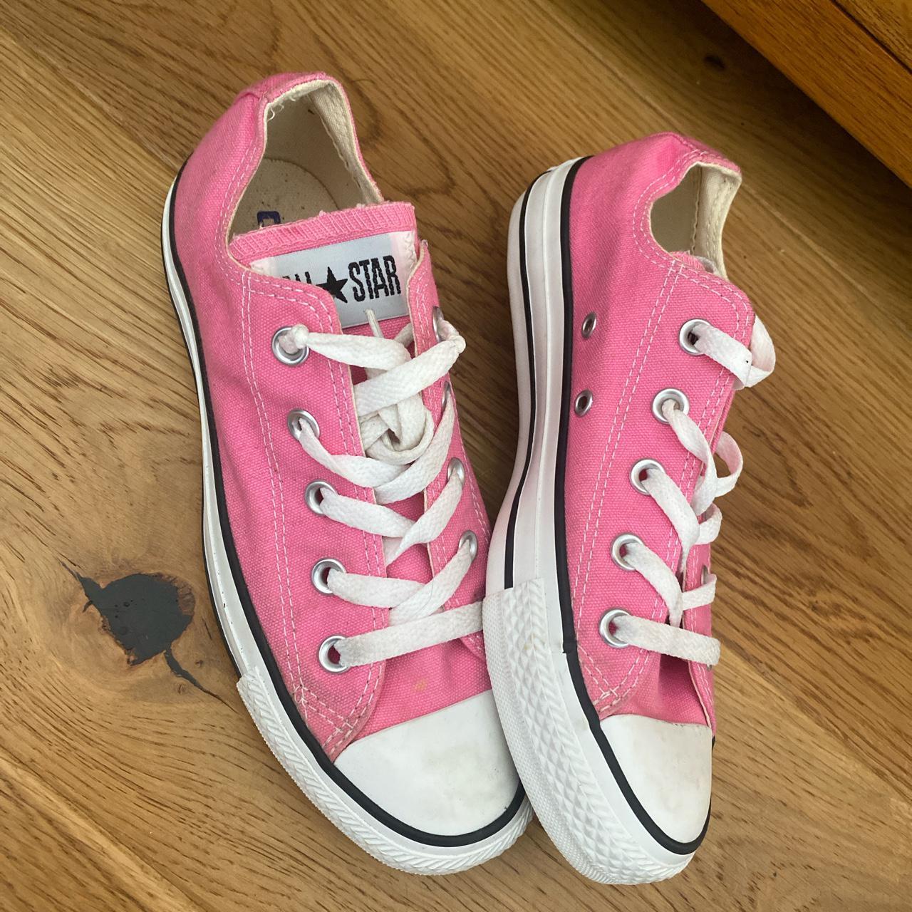 Pink sale converse sale