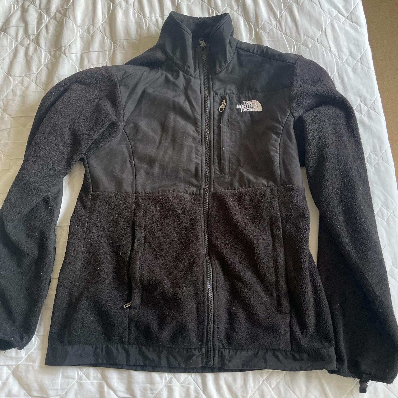 The North Face black womens fleece Good condition... - Depop