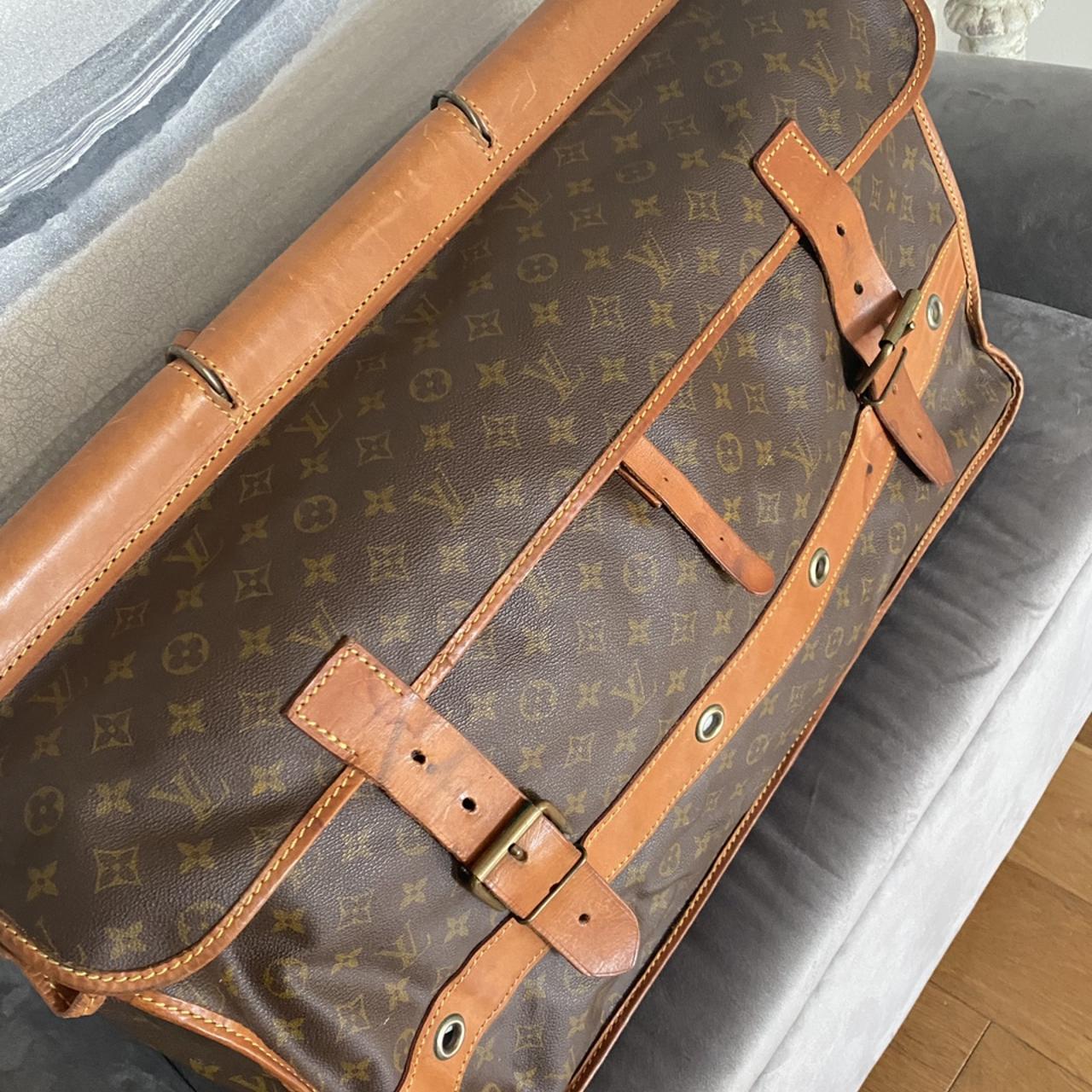 Louis Vuitton rolling luggage ( 2 wheels) - huge - Depop