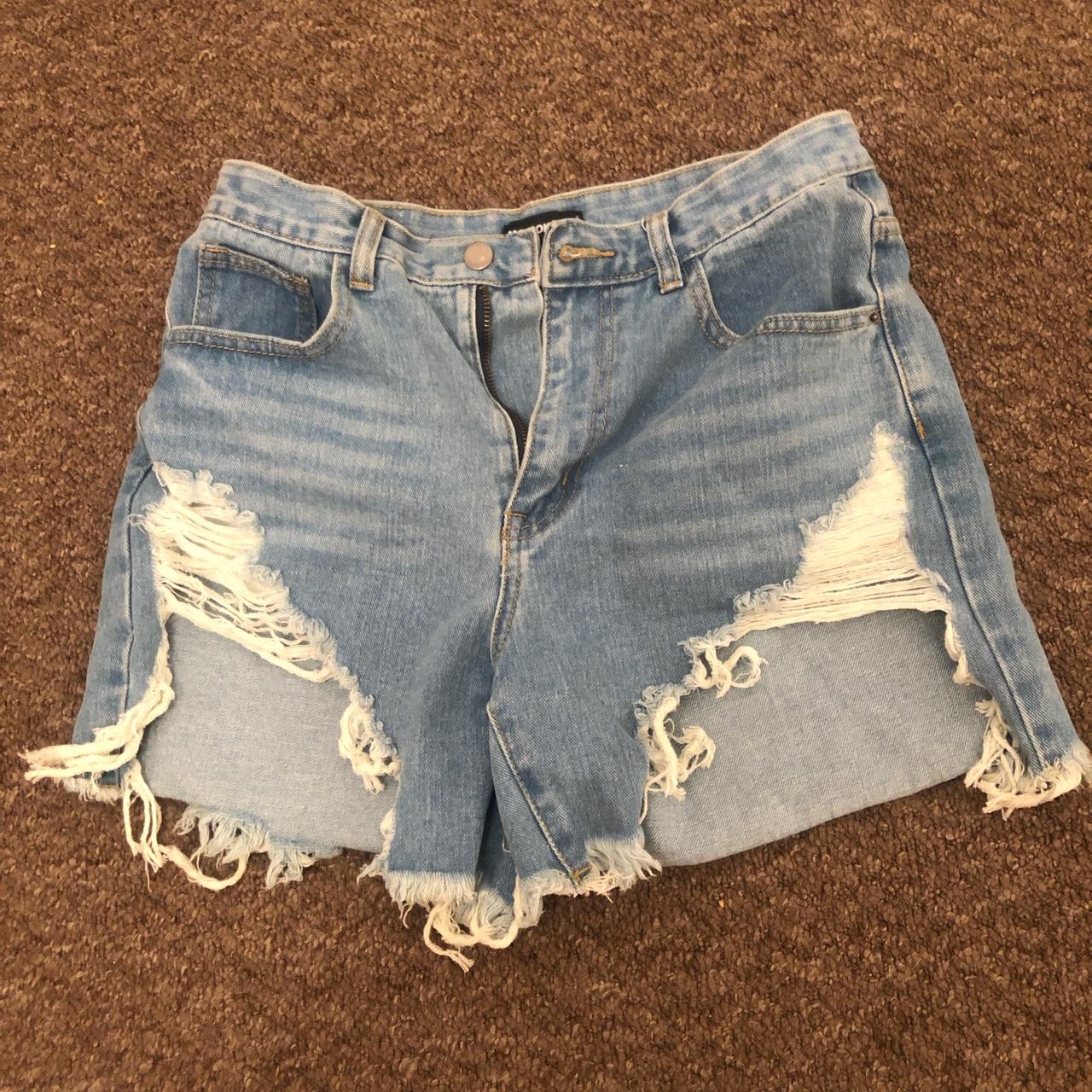 Momokrom 2024 distressed shorts