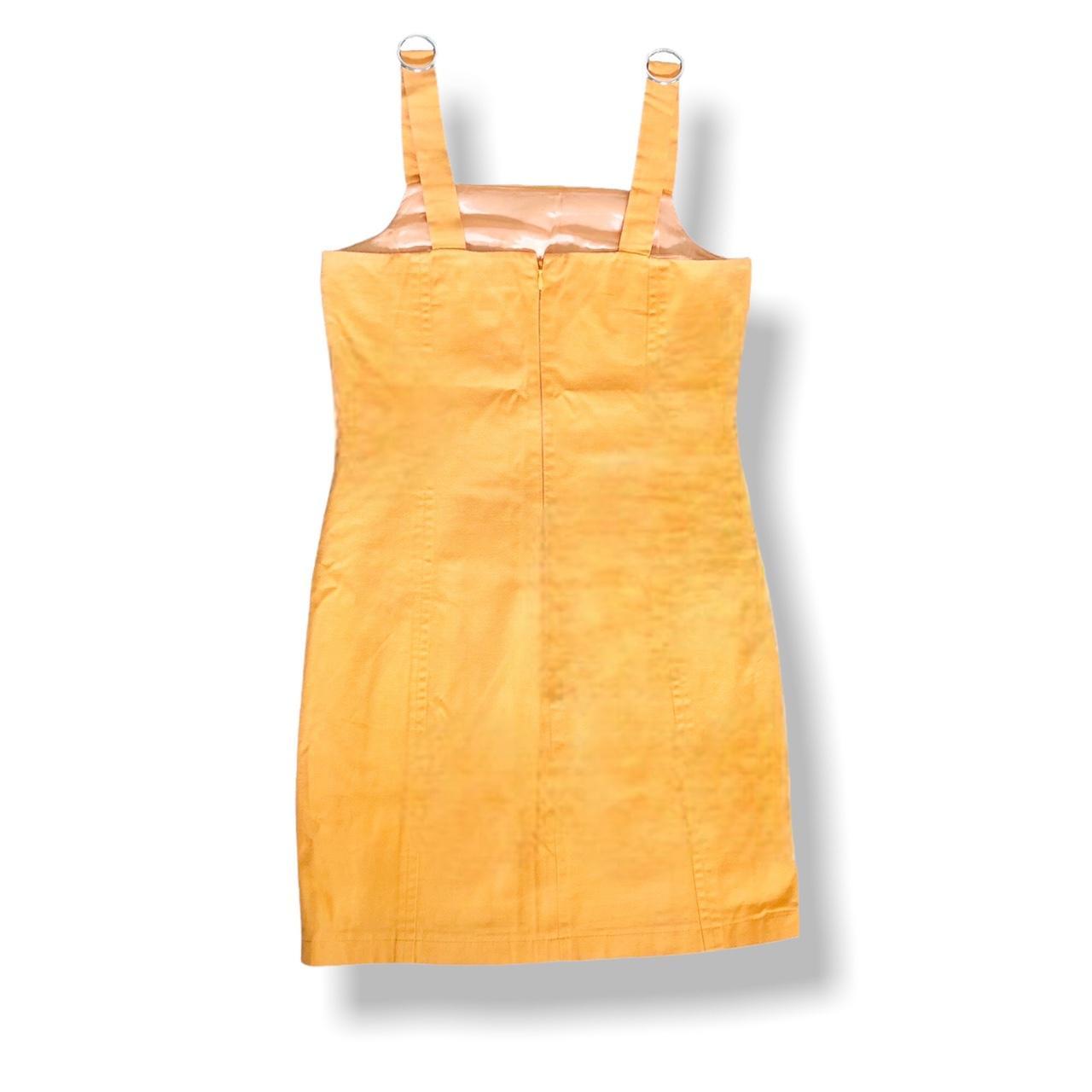 Product Image 3 - Square neck mustard yellow dress.