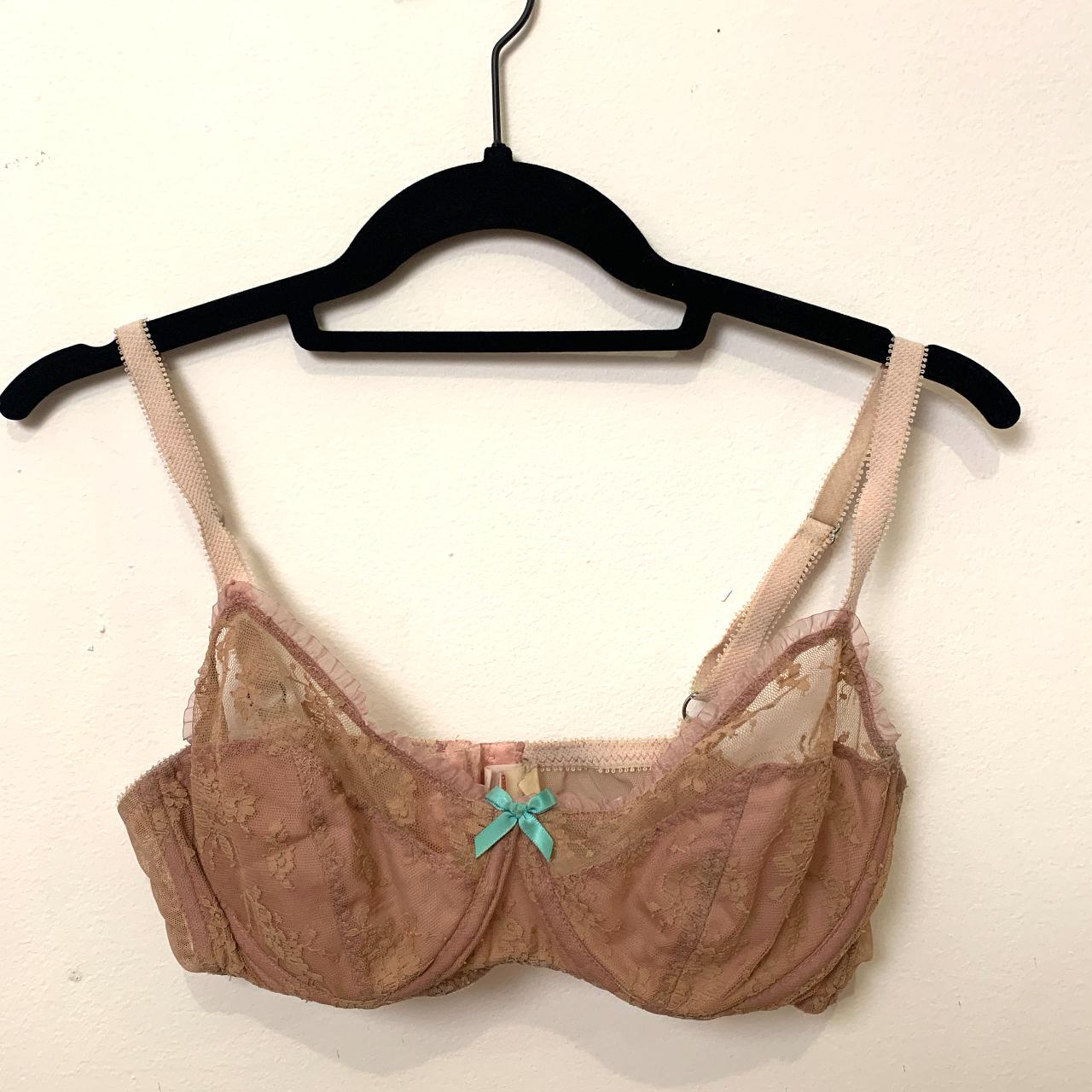 Fifi Chachnil Bra Beautiful mauve Fifi Chachnil bra... - Depop