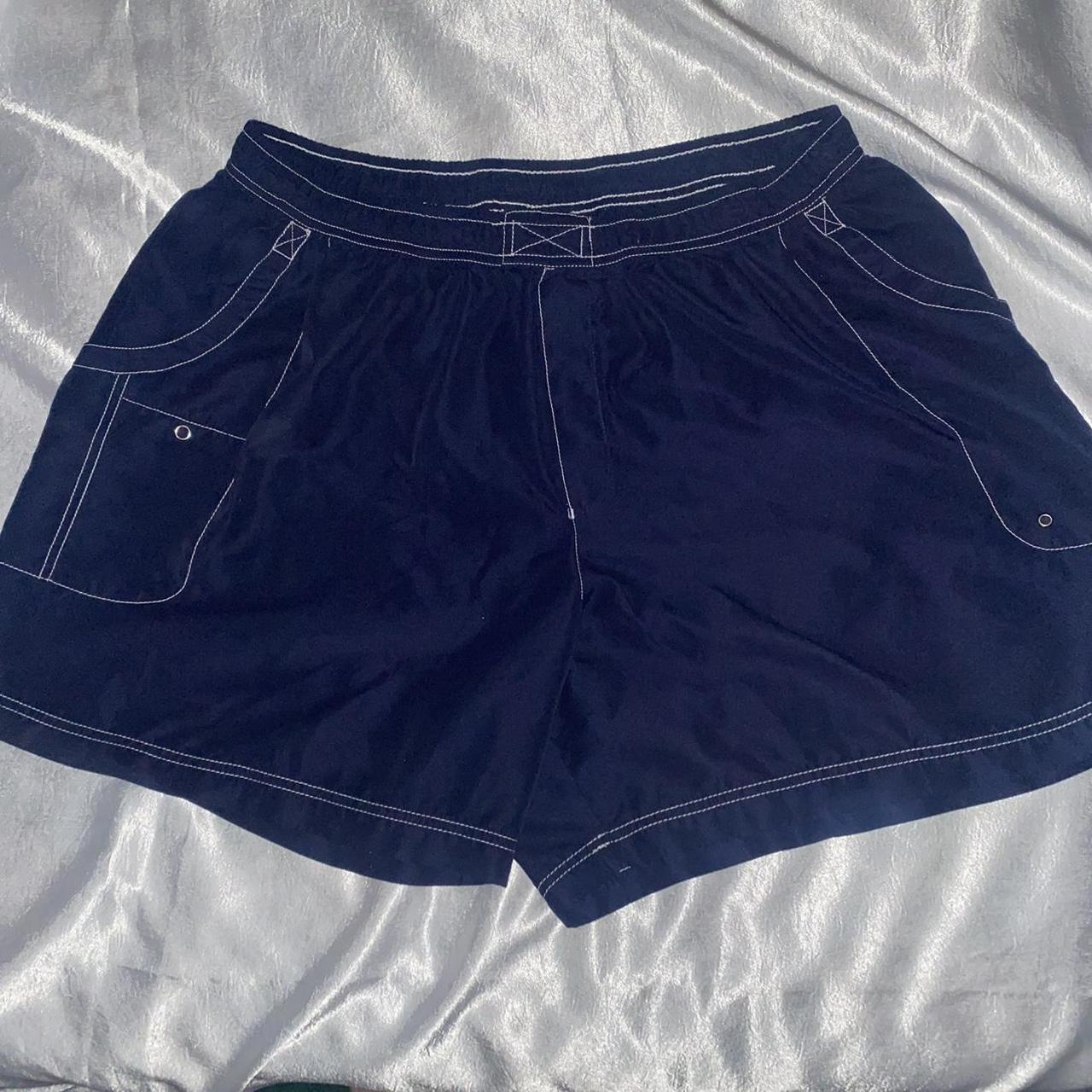 Product Image 1 - vintage womens navy boat shorts