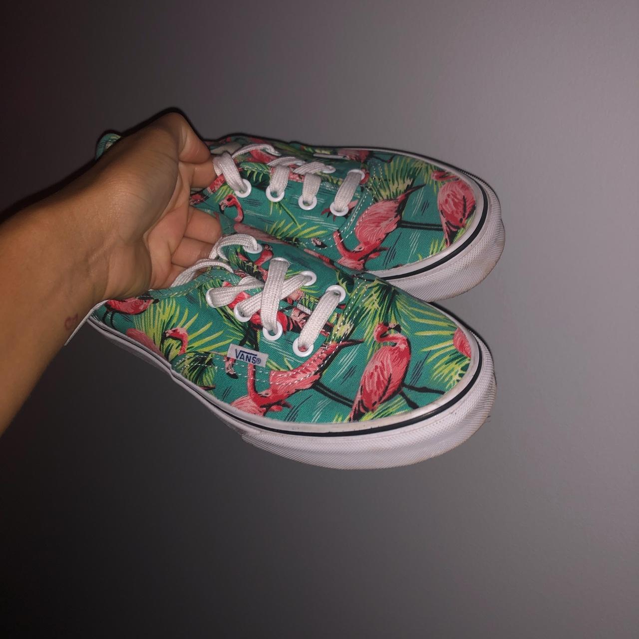 pink flamingo vans