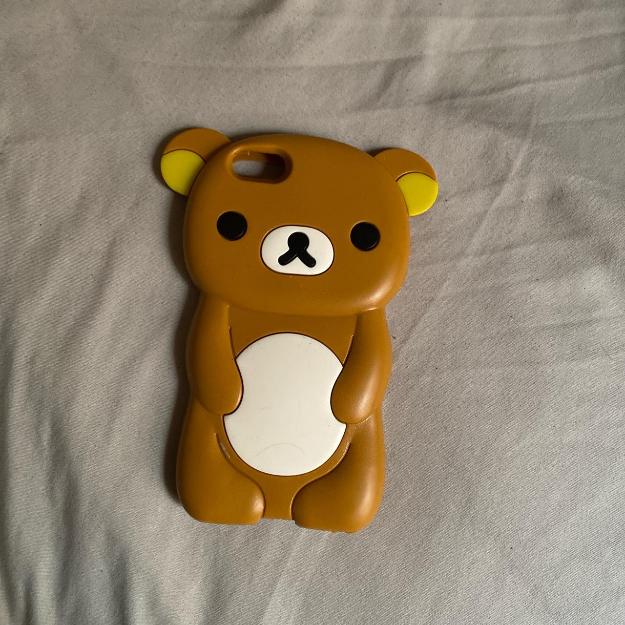 rilakkuma silicone phone case for iphone SE. no Depop