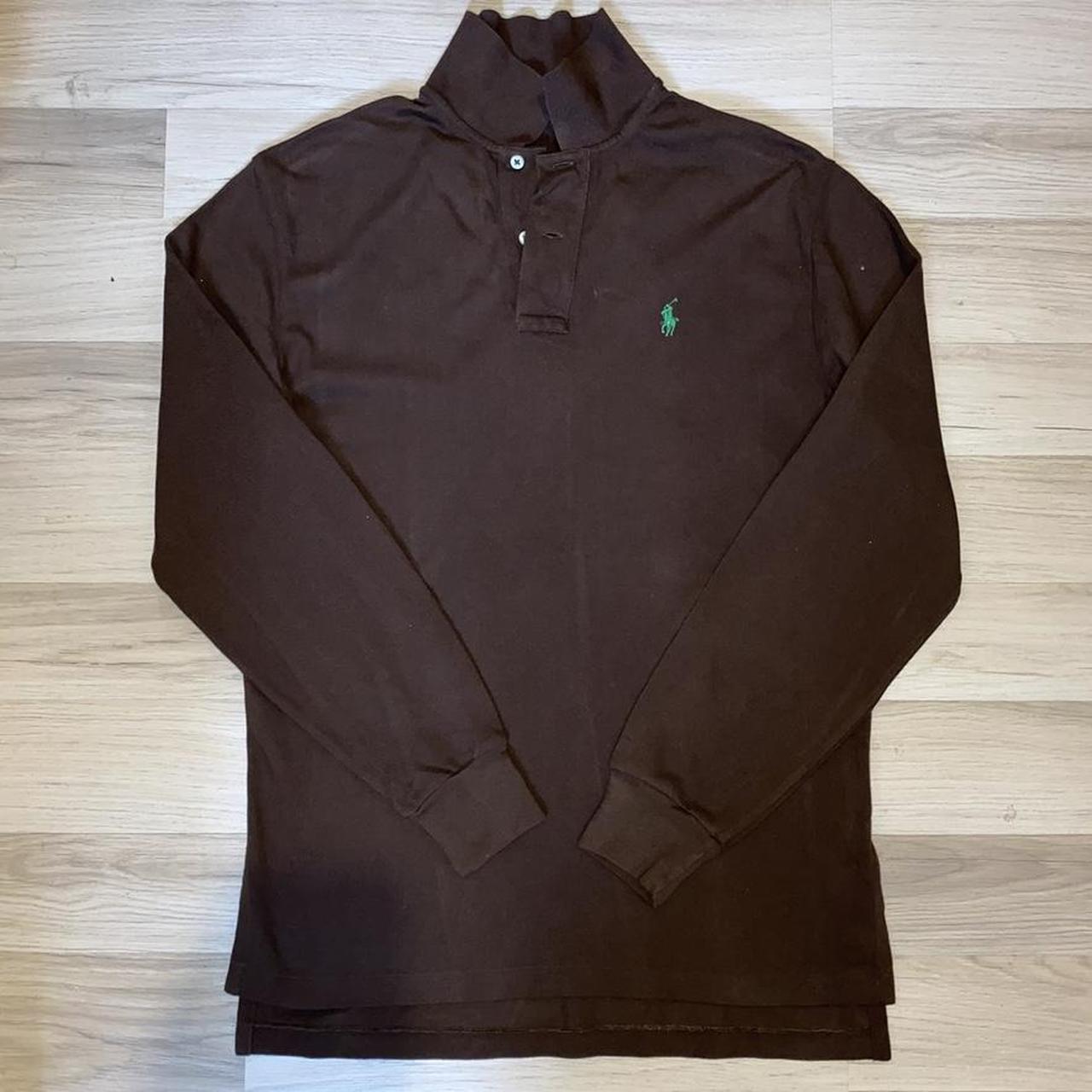 Polo Ralph Lauren Men's Brown and Green Polo-shirts | Depop