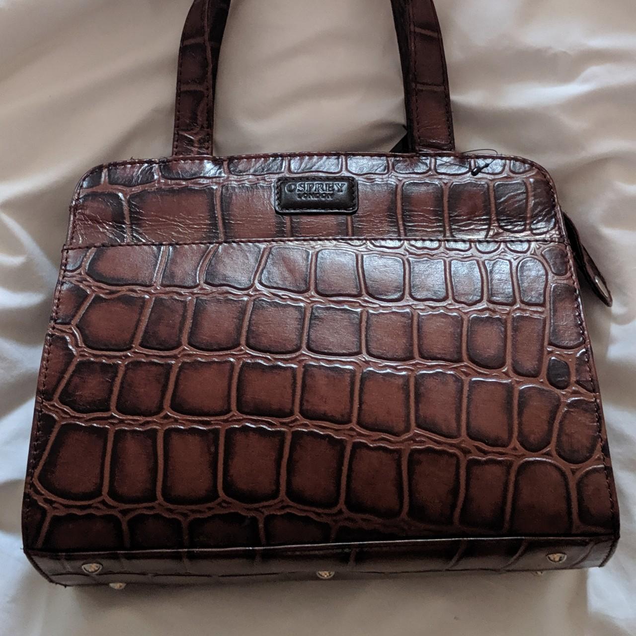 Graeme Ellisdon For Osprey Real Leather Crocodile Depop