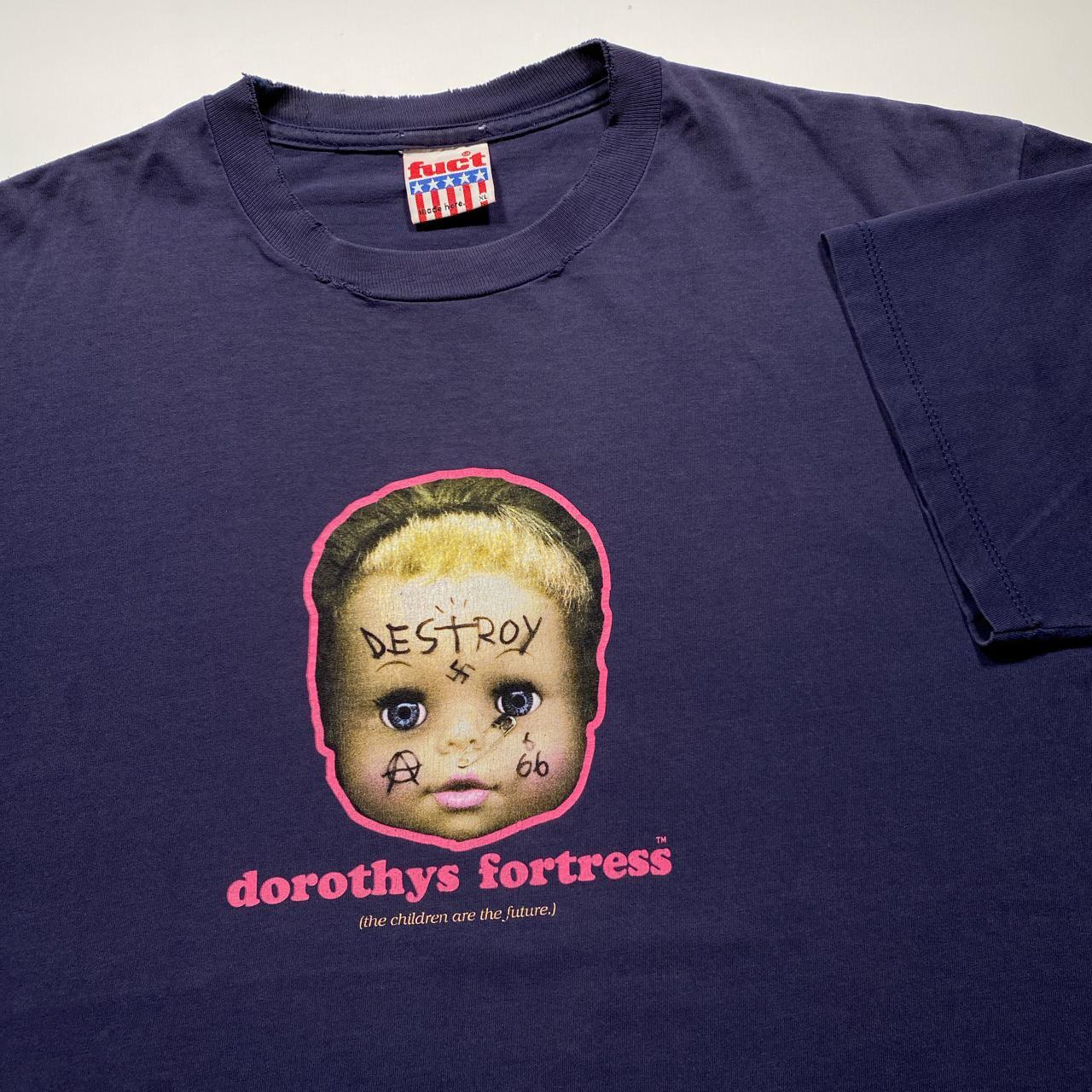 Vintage 90s Fuct Dorothy fortess t shirt Tagged... - Depop