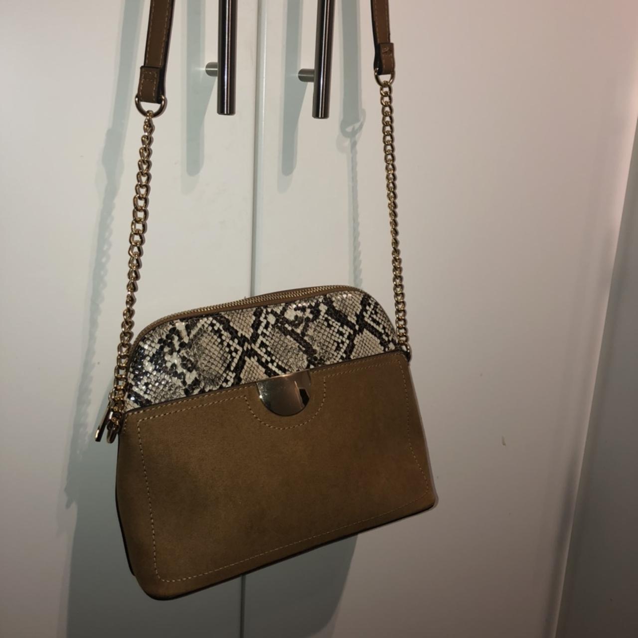 New look store snake print bag