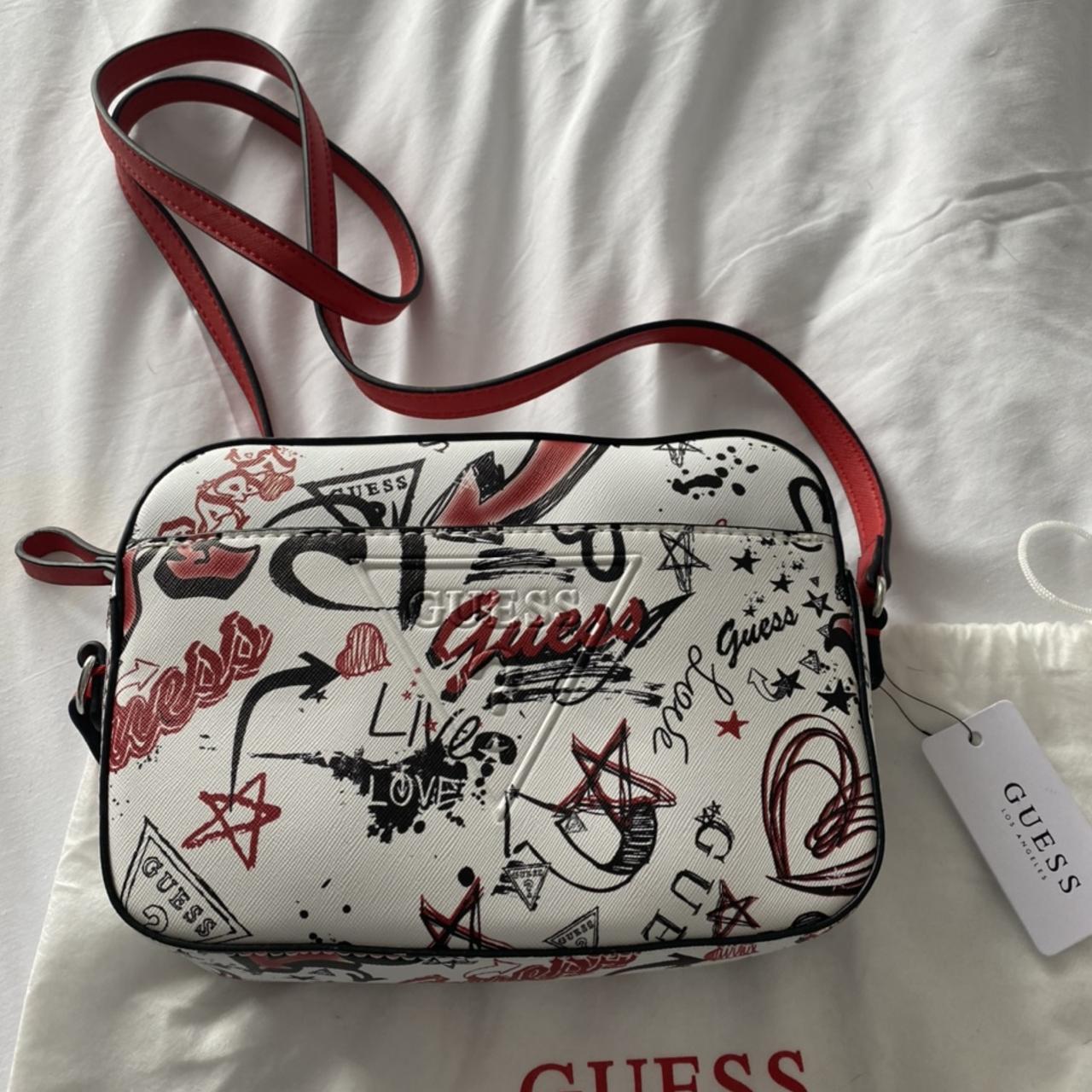 Guess deals graffiti bag