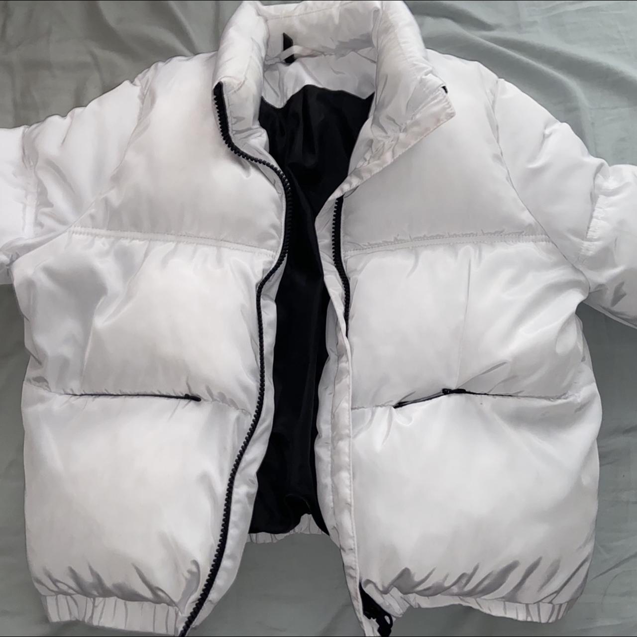 white puffer jacket h&m