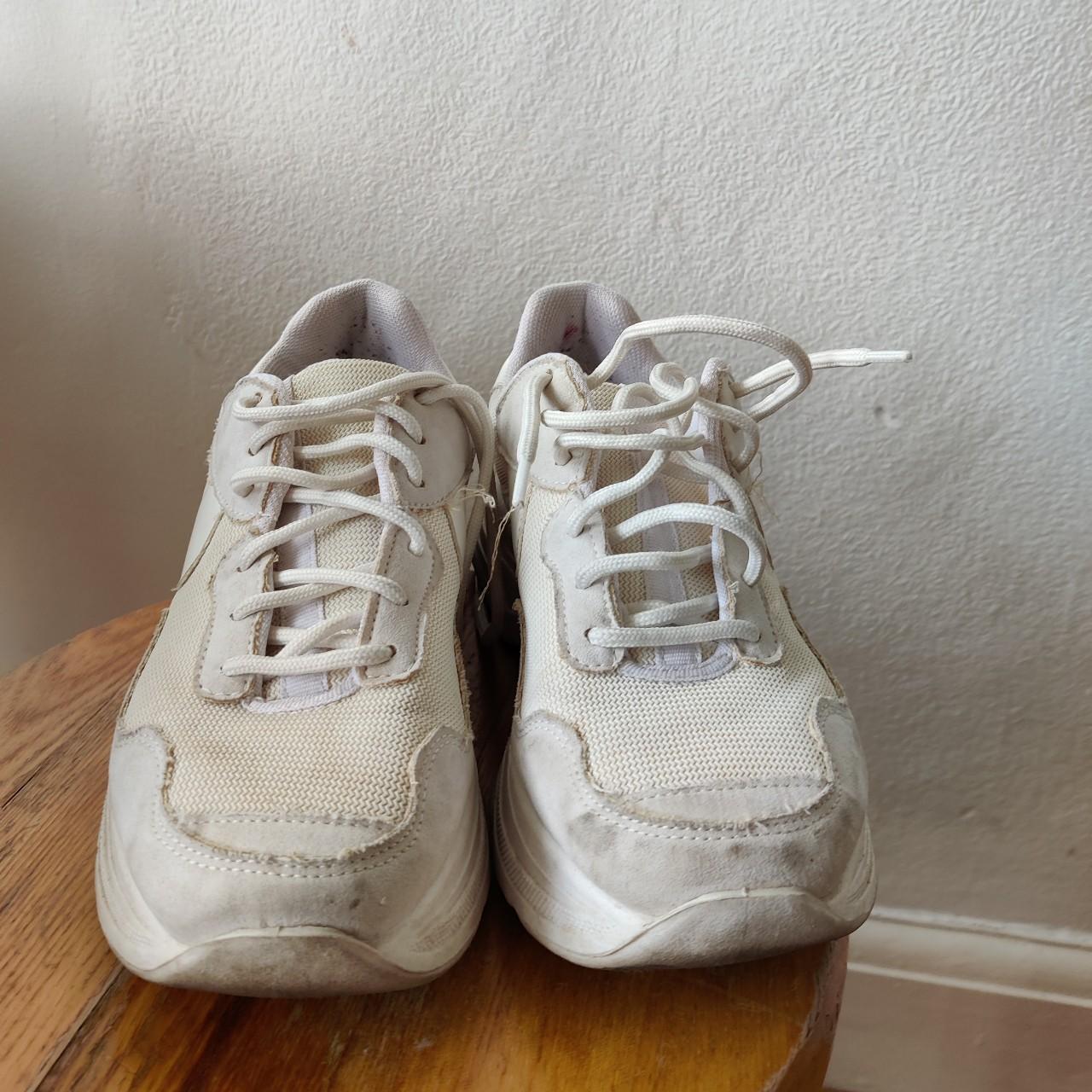 dad trainers worn a few times They will be Cleaned... - Depop