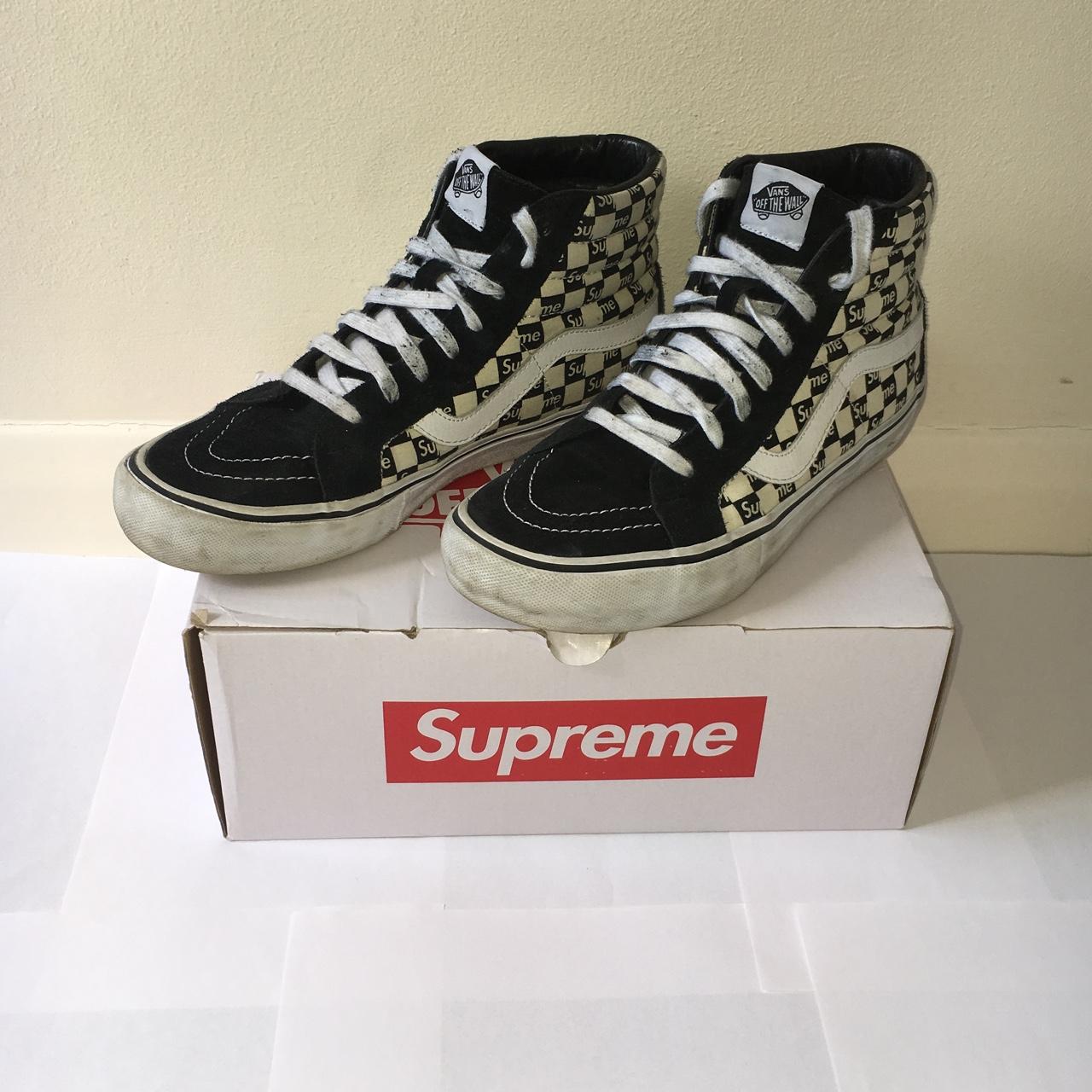 Vans Sneakers Supreme Vans Fw16 Supreme X Vans Sk8-Hi FW
