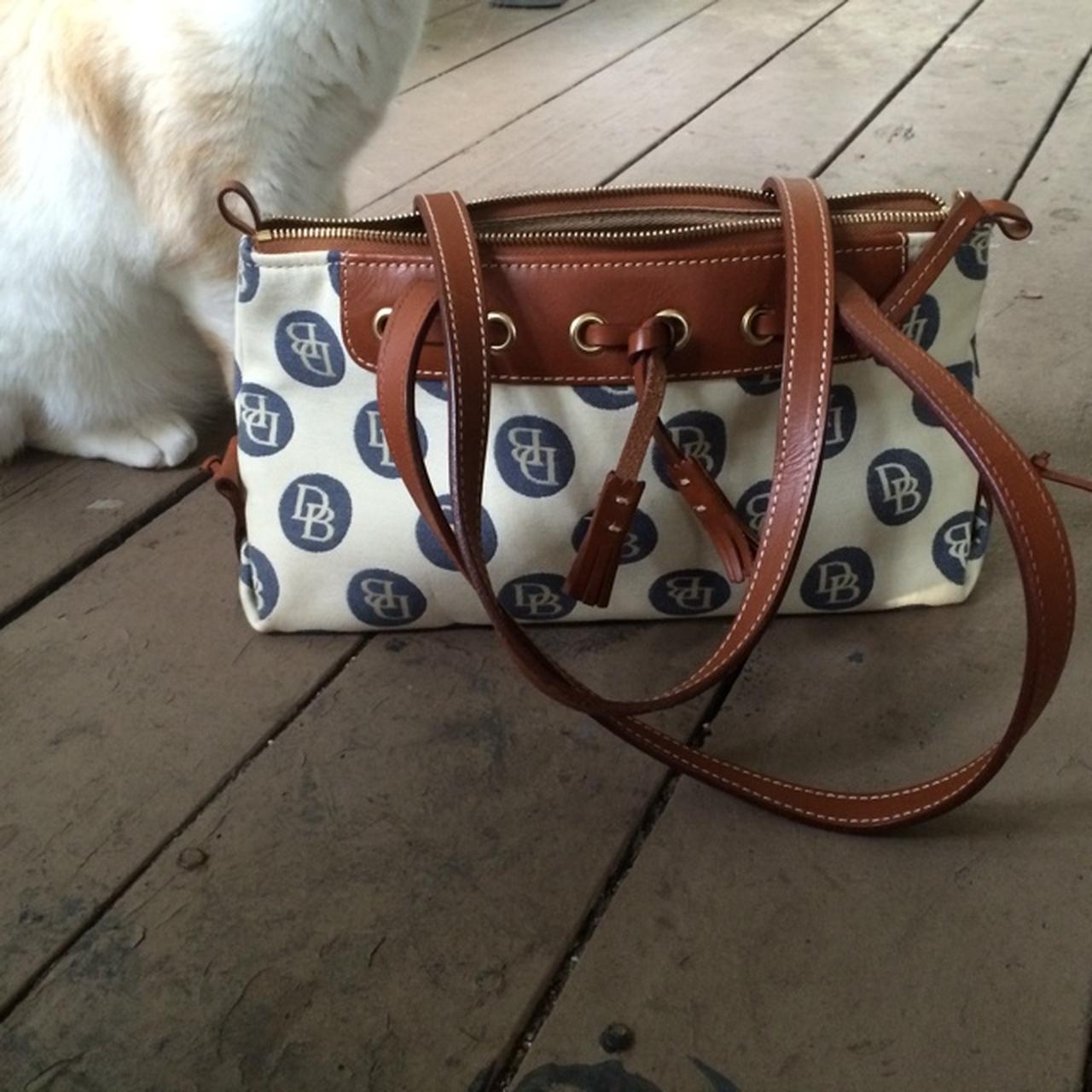 Dooney & Bourke overtheshoulder bag. Leather and... Depop