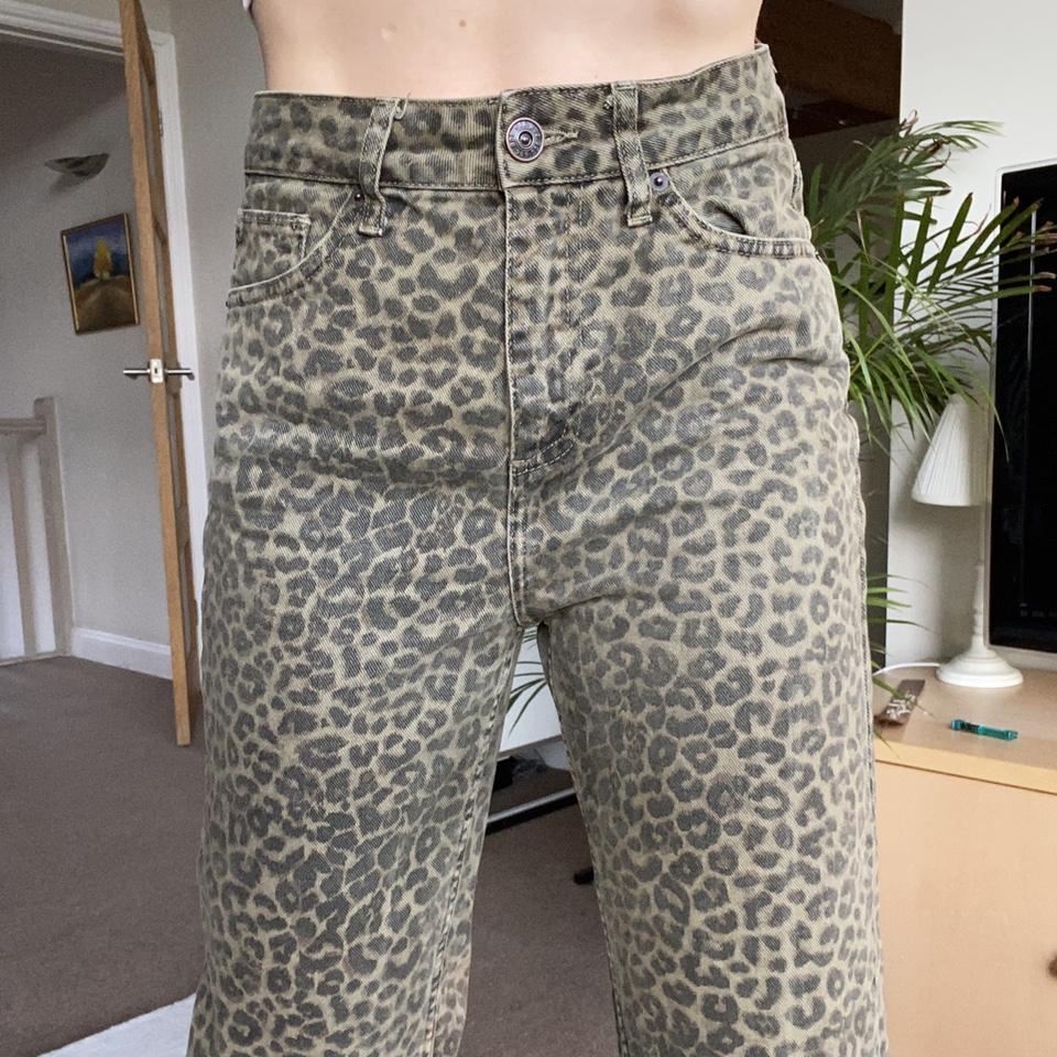 Urban outfitters 2024 leopard jeans