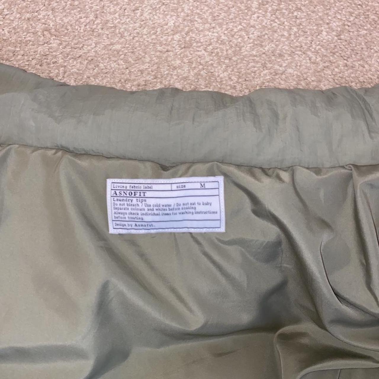 Cold Laundry Style Asnofit Sage Green Puffer... - Depop