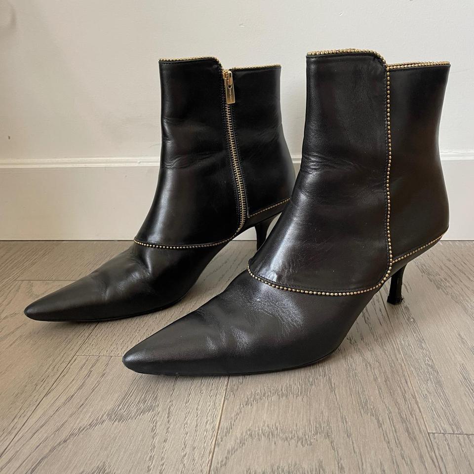 Anine Bing Leather ankle boots size 41 Depop