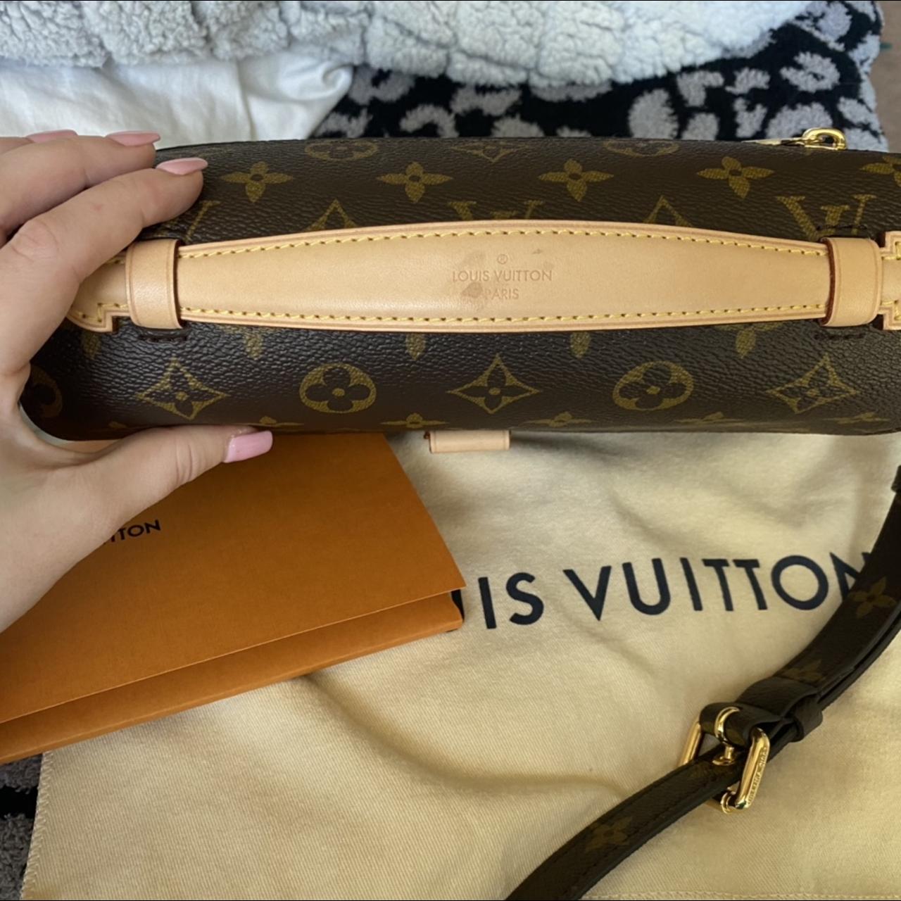 gently used Louis Vuitton pochette Métis, bought