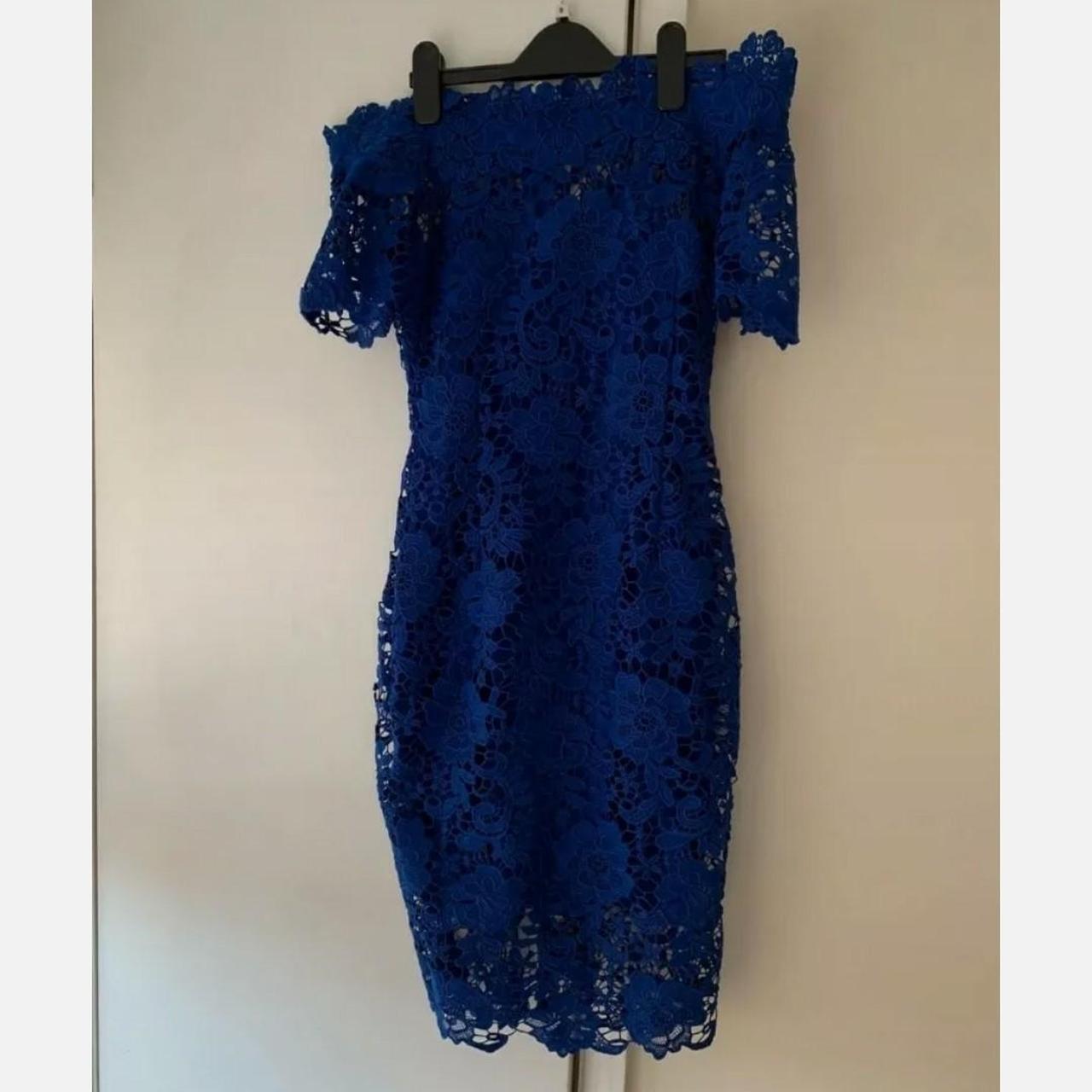 Paper Dolls Women's Blue Dress | Depop