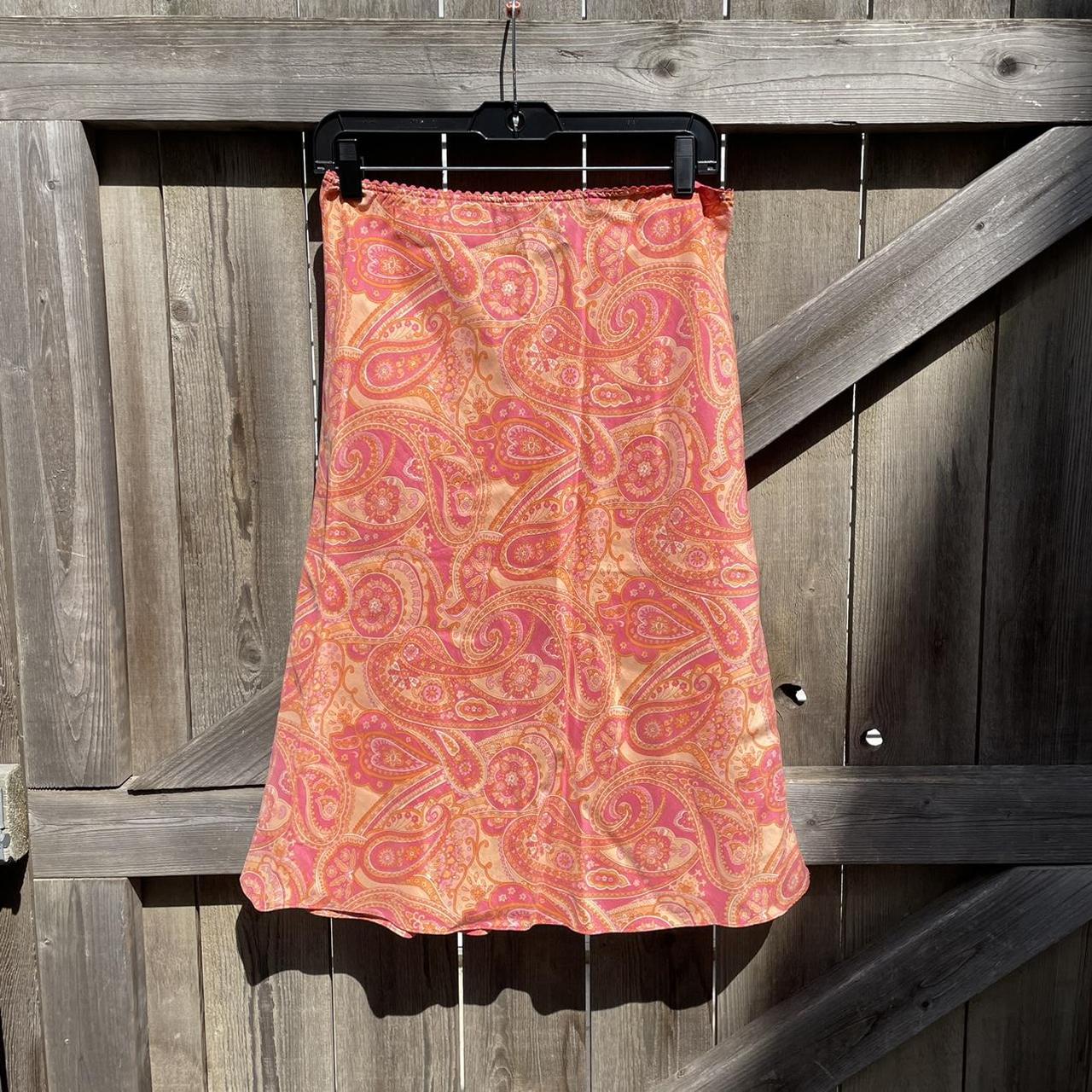 Product Image 1 - ***HOLD***Y2k Pink Silk Slip Midi