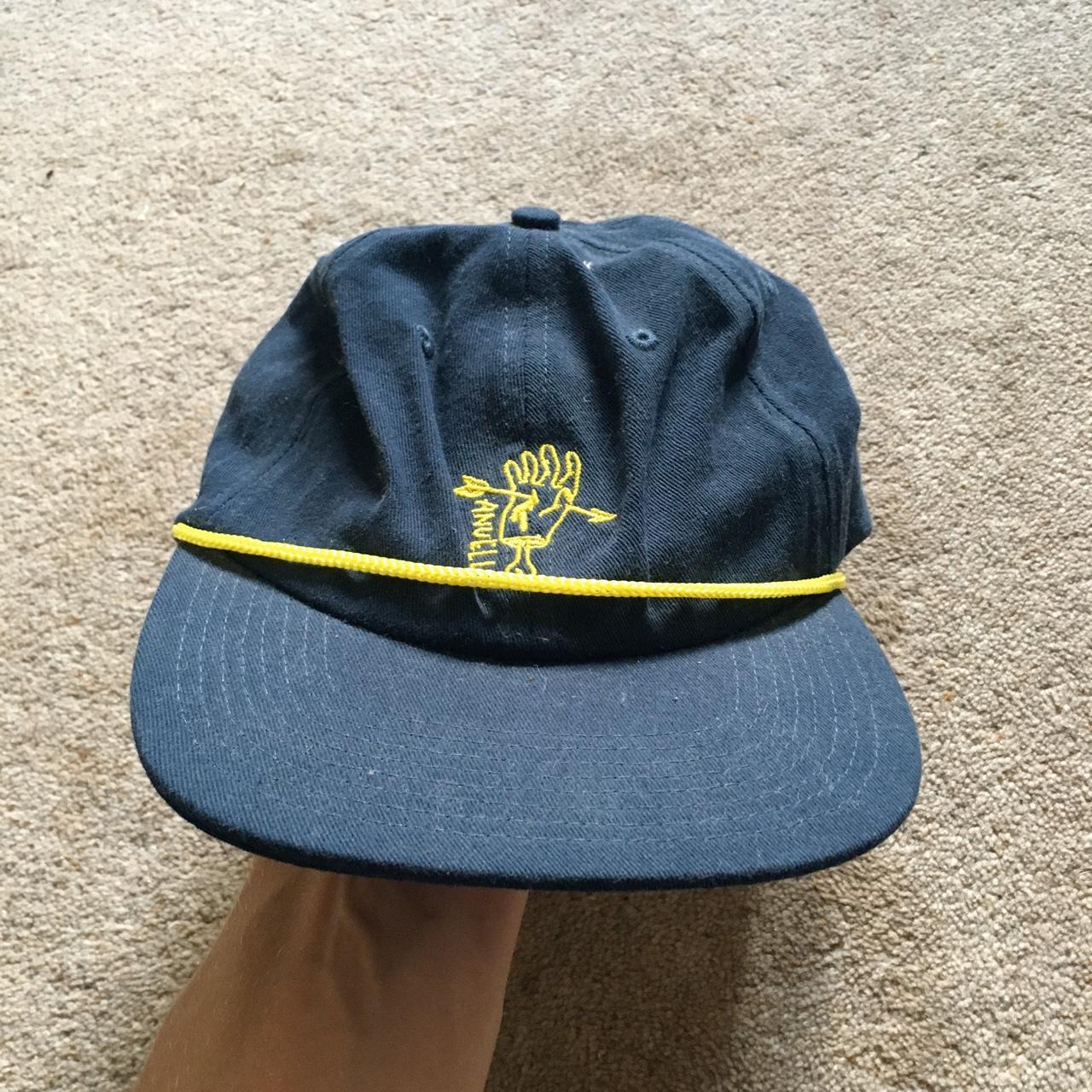 Anuell skate cap. Really cool and interesting design... - Depop