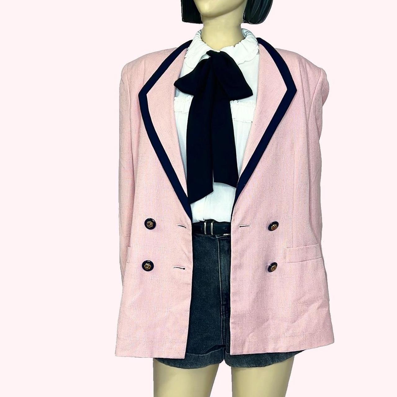 Kasper top pink blazer